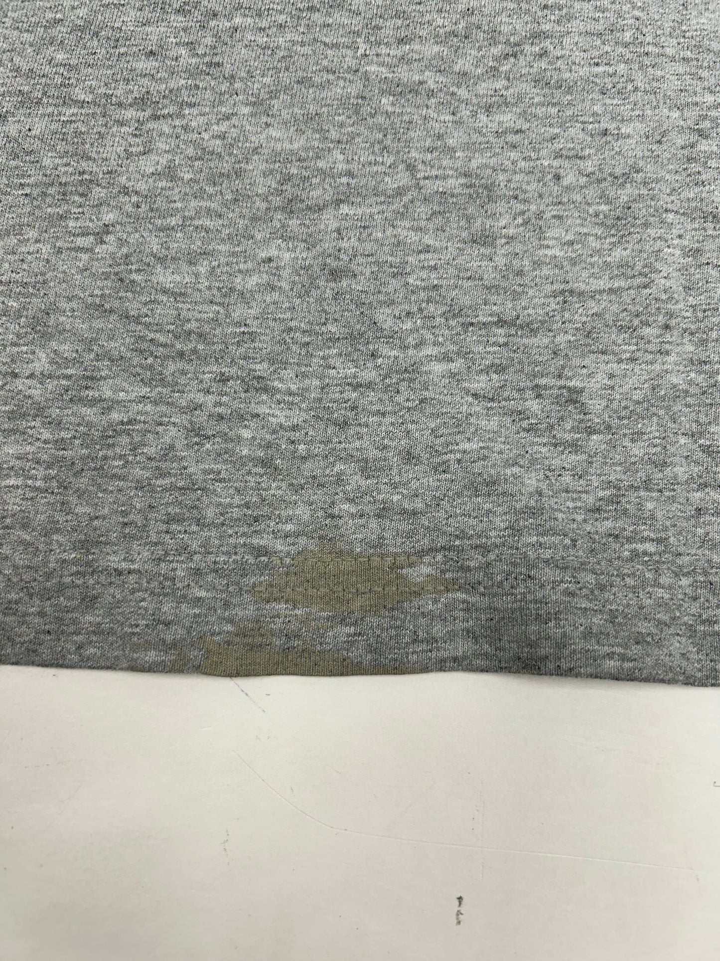 Vintage Neighborhood Skateboards Los Angeles Skate Tee Worn In Nicely Large Fit 22.25x29.5 Inches Gray