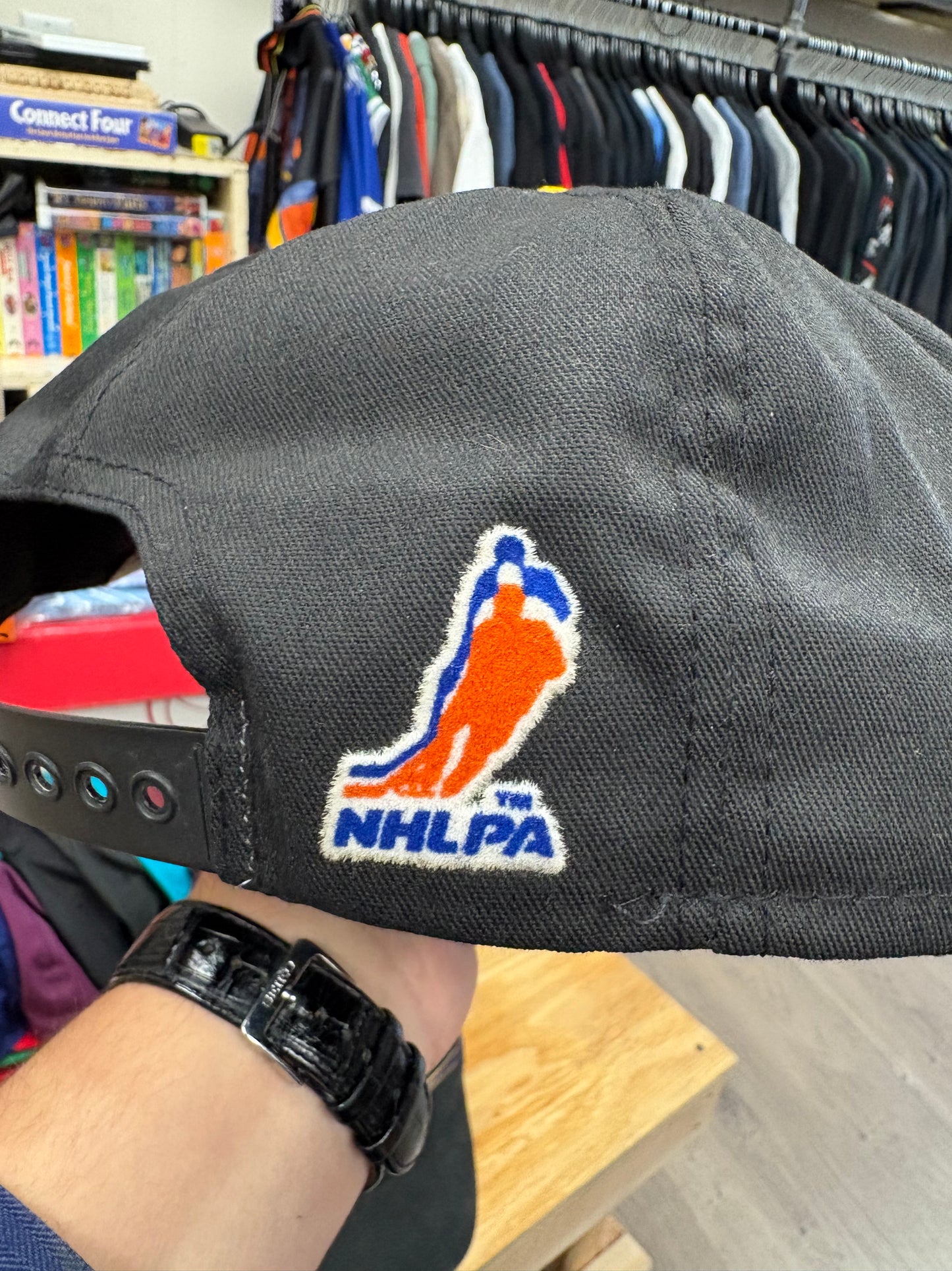 Jaromir Jagr #68 Pittsburgh Penguins Vintage Snapback Hat Cap NHL Hockey 90's