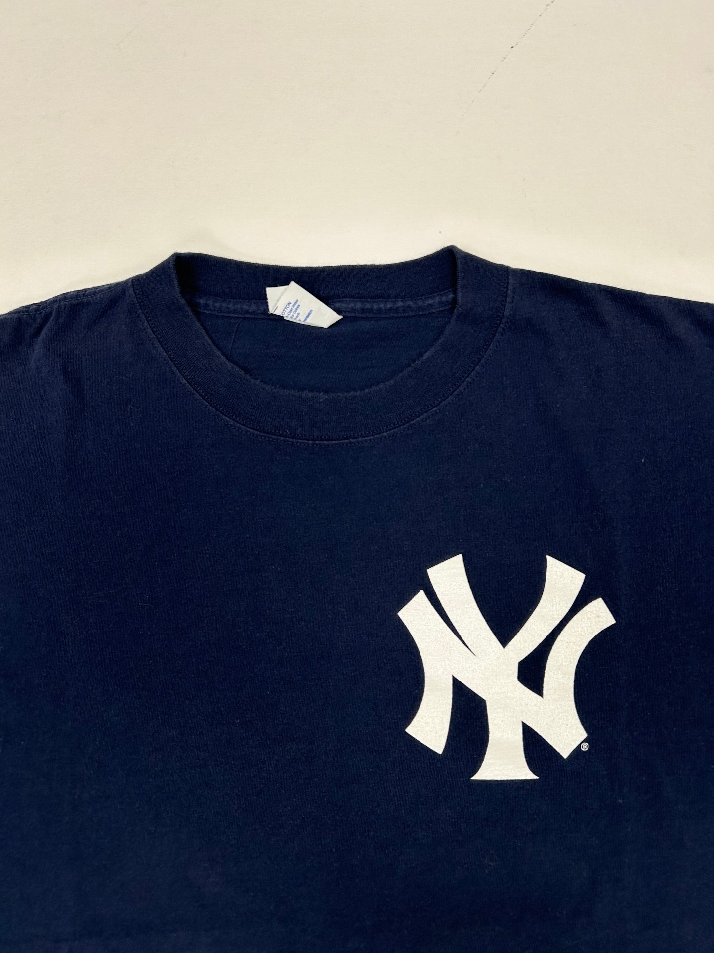 Vintage Majestic New York Yankees Jason Giambi #25 MLB Players Tee Big XL Fit 24.75x31 Inches