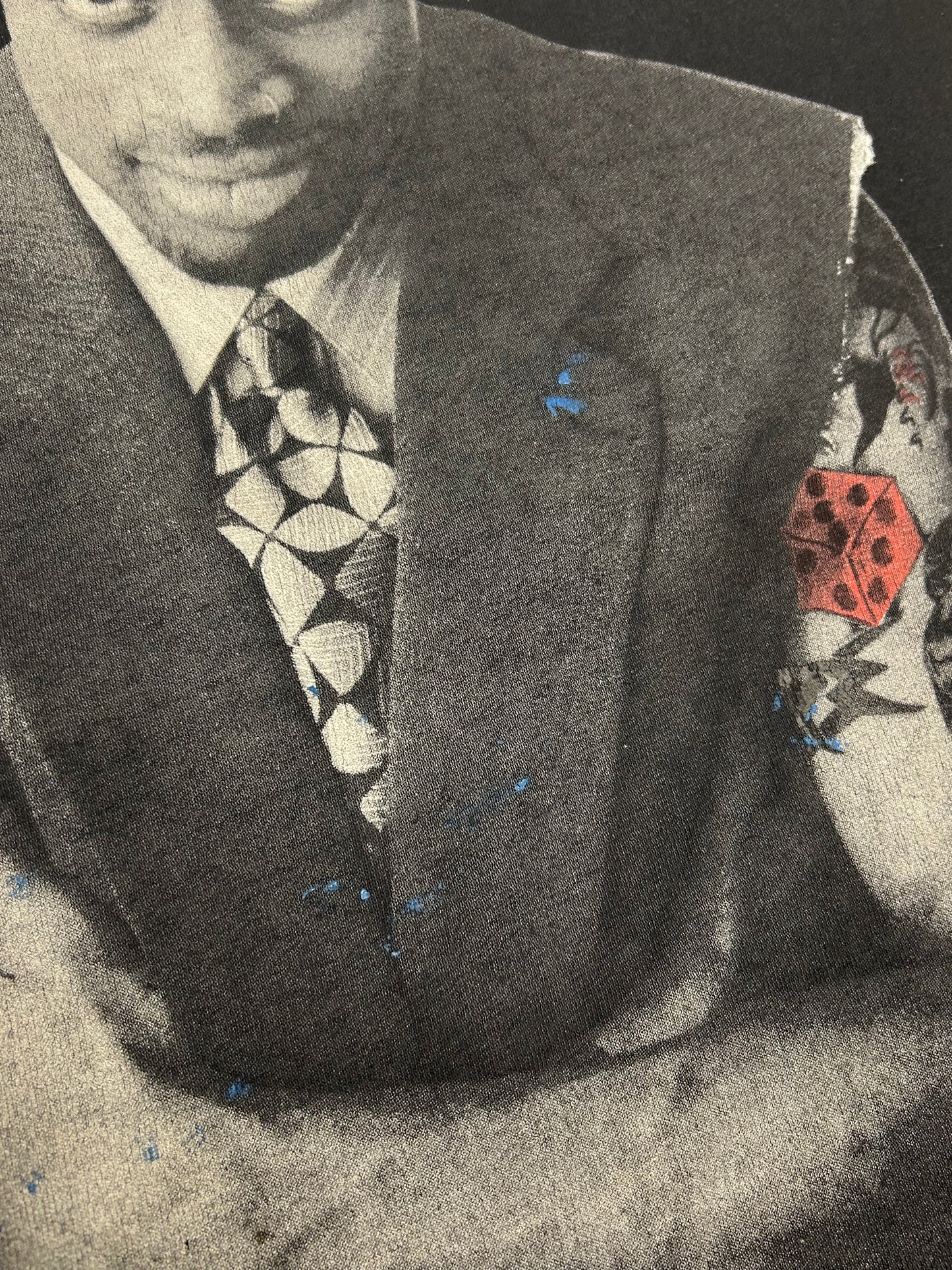 Vintage 1996 Dennis Rodman New Year’s Eve Party Chairman Of The Boards Tee Exclusive Shirt Rare XL 23.25x28.5 Inches