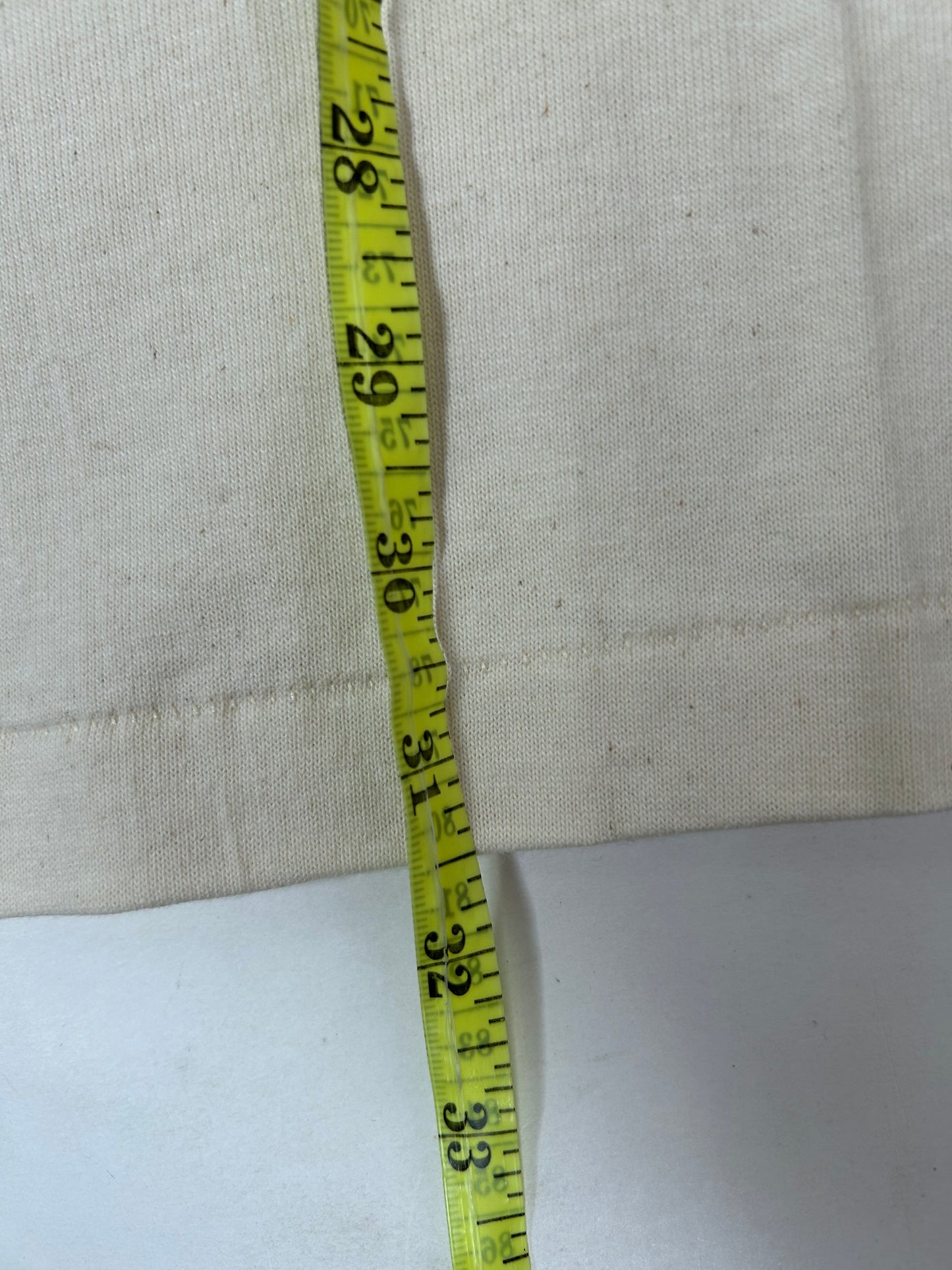 Vintage Dewar’s Scotch Alcohol Company Promo Shirt XL 25.25x31.5 Inches Tan USA