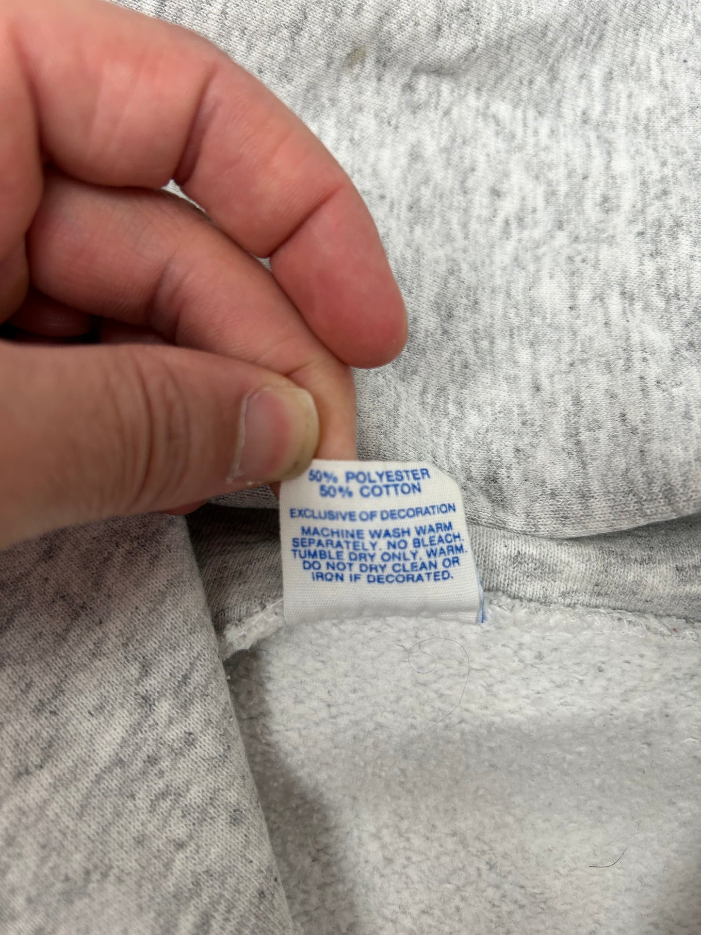 Vintage Walt Disney World 20 Magical Years Sweatshirt Zip Up 22.5x26.5 Inches