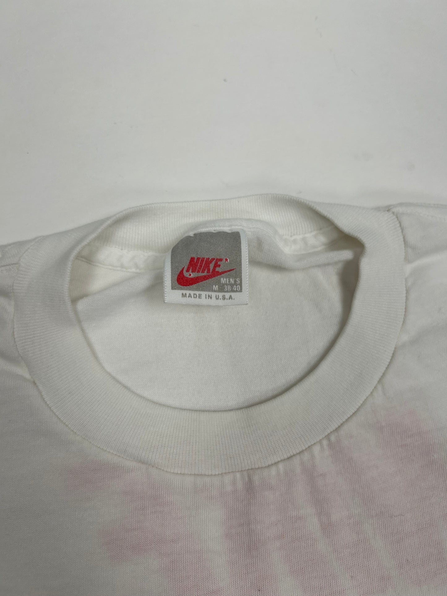 Vintage Nike Mac Tennis Tee John McEnroe? Medium/Small Fit 20.25x25.25 Inches