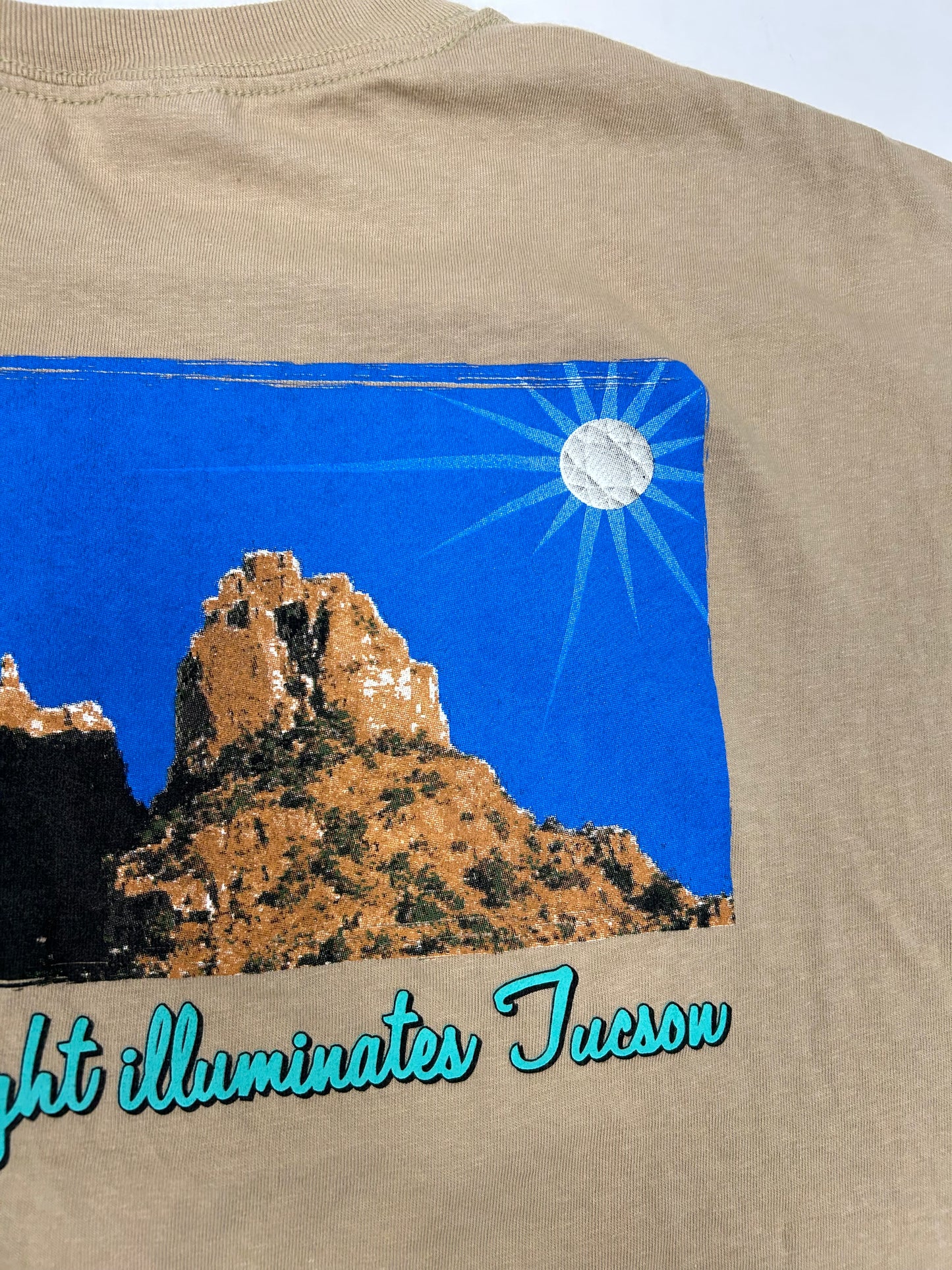 Vintage 00s Tiffany & Co. Jewelry Tucson A New Light Illuminates Tucson Store Tee XL 23.25x29.5 Inches