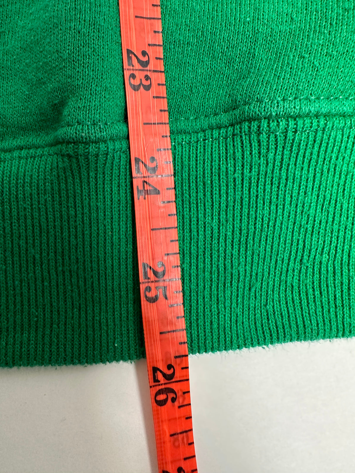 Edgewood NJ “Deeper Than The Roots.” First Edition Crewneck Sweatshirt Tagged Medium Can Fit Small 22x25.75 Lee 50/50 Kelley Green
