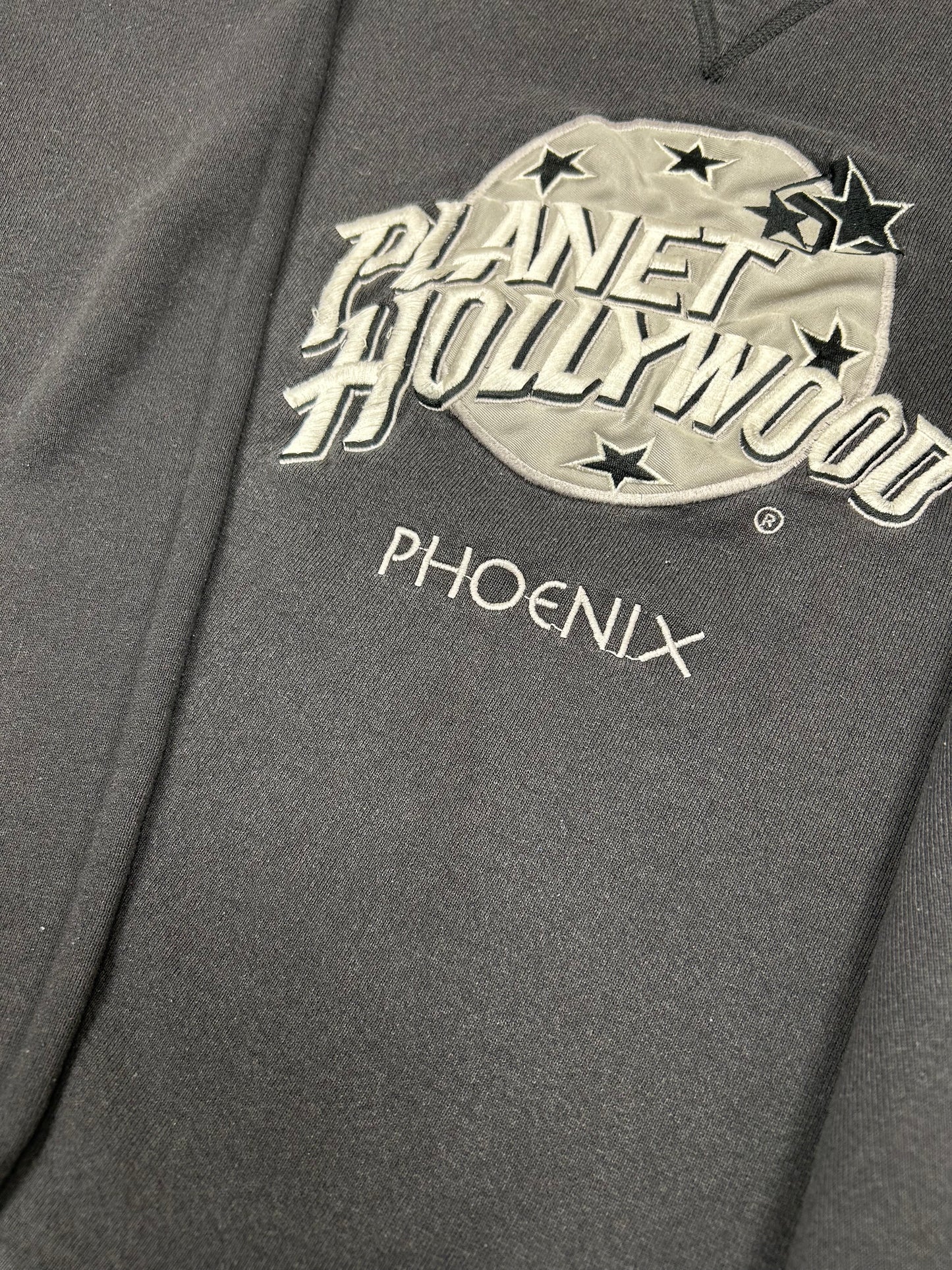 Vintage 90s Planet Hollywood Phoenix Crewneck Sweatshirt Medium/Small Fit 21x25 Inches