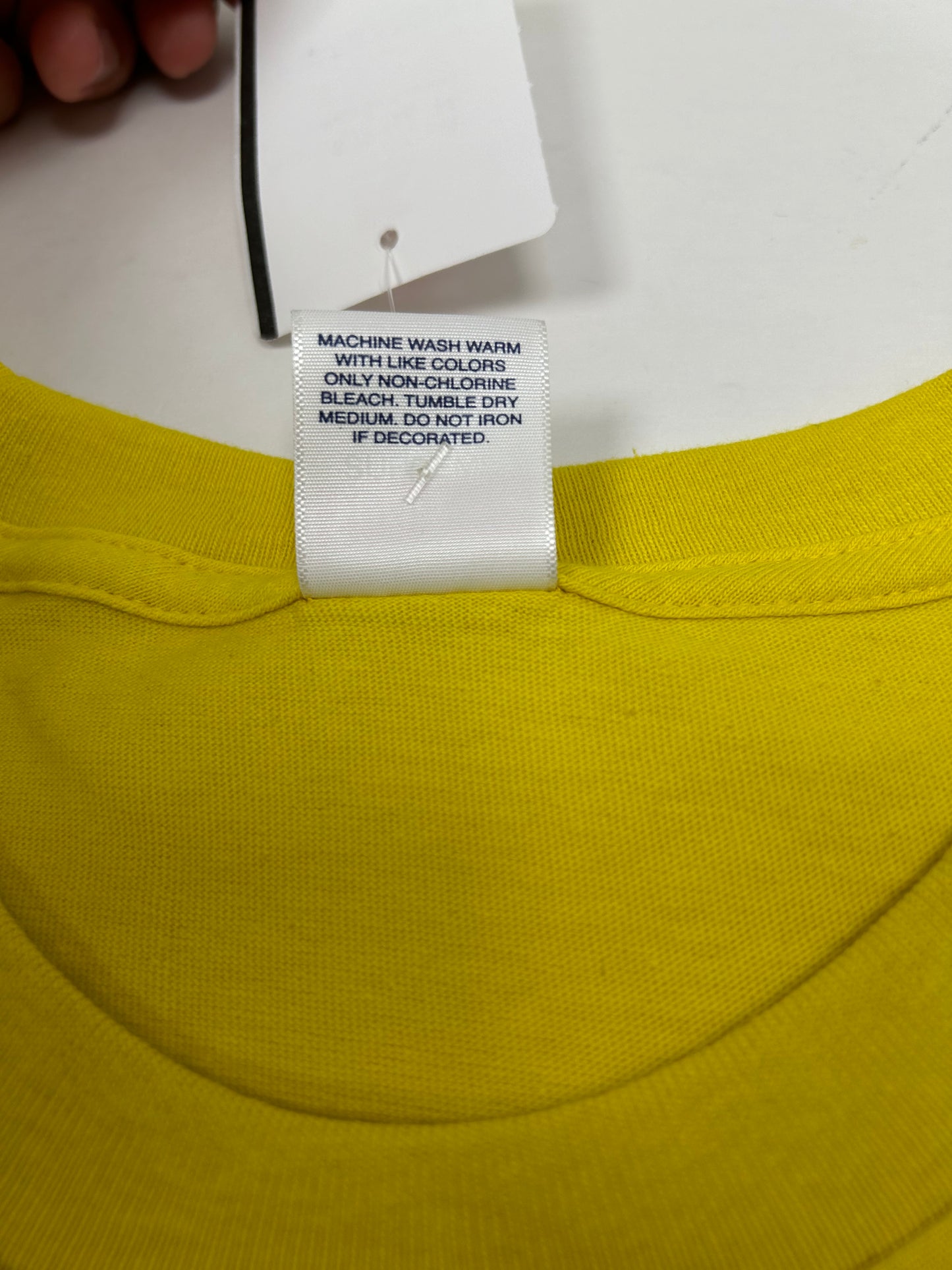 Supreme New York Blank Skate Tee K-mart Mix Up Shirt XL Yellow Brand New