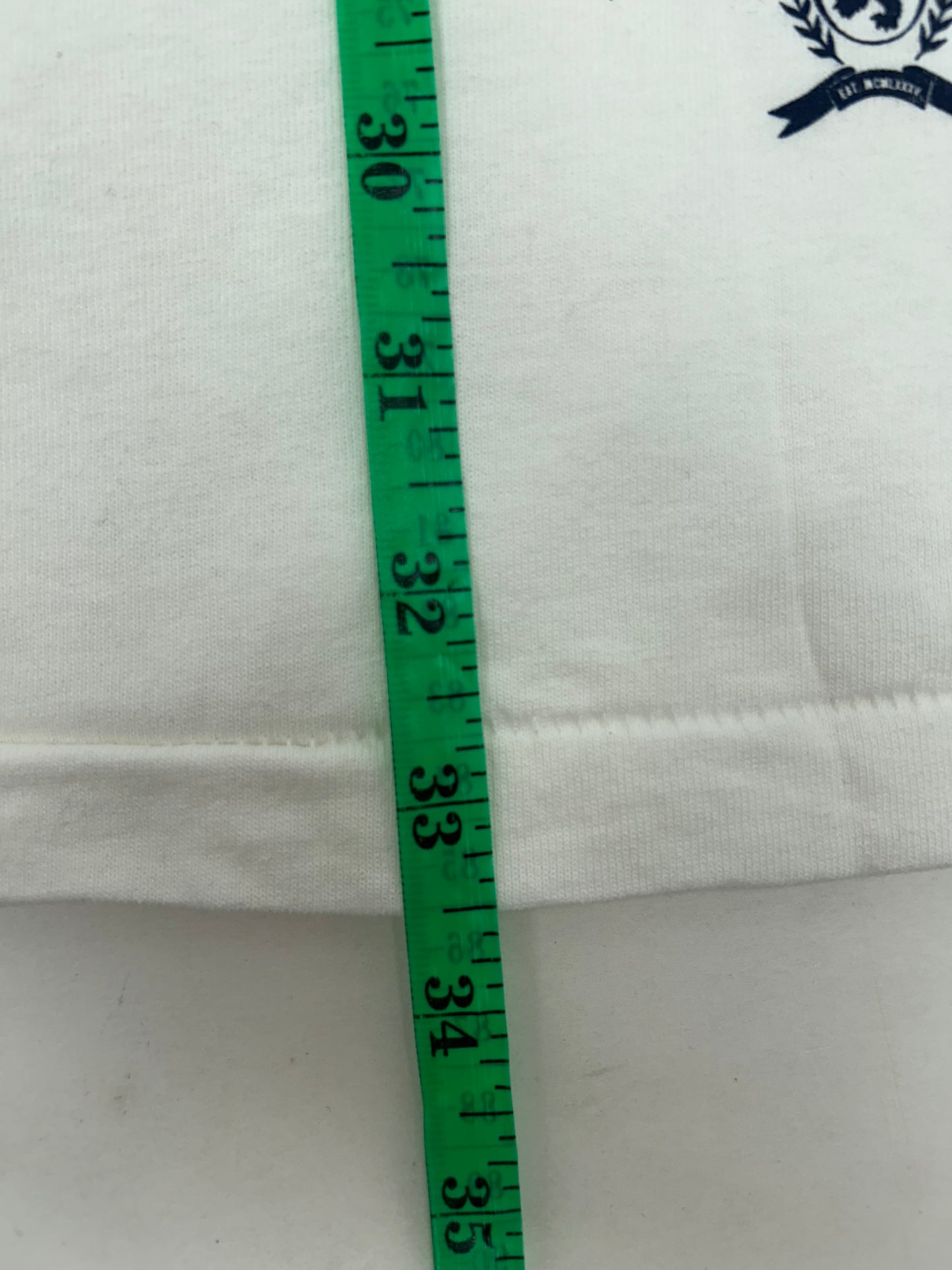 Vintage Tommy Hilfiger The Real American Fragrance Big Flag Tee Made in USA XL