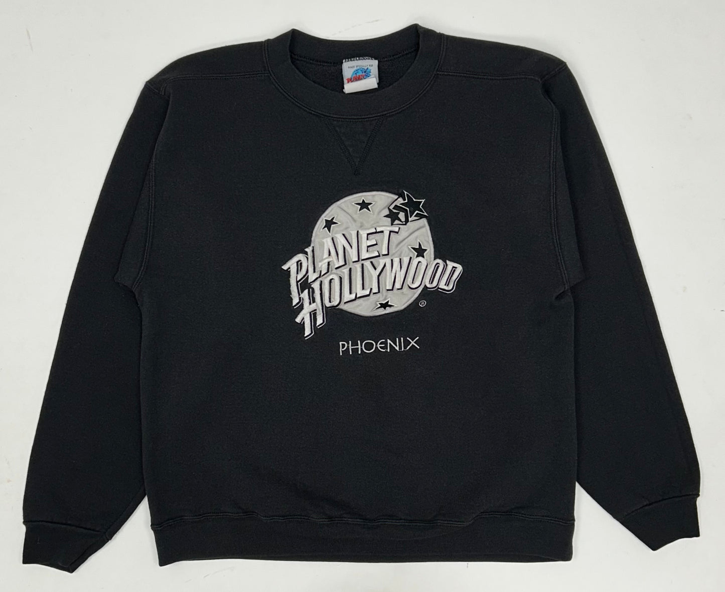 Vintage 90s Planet Hollywood Phoenix Crewneck Sweatshirt Medium/Small Fit 21x25 Inches