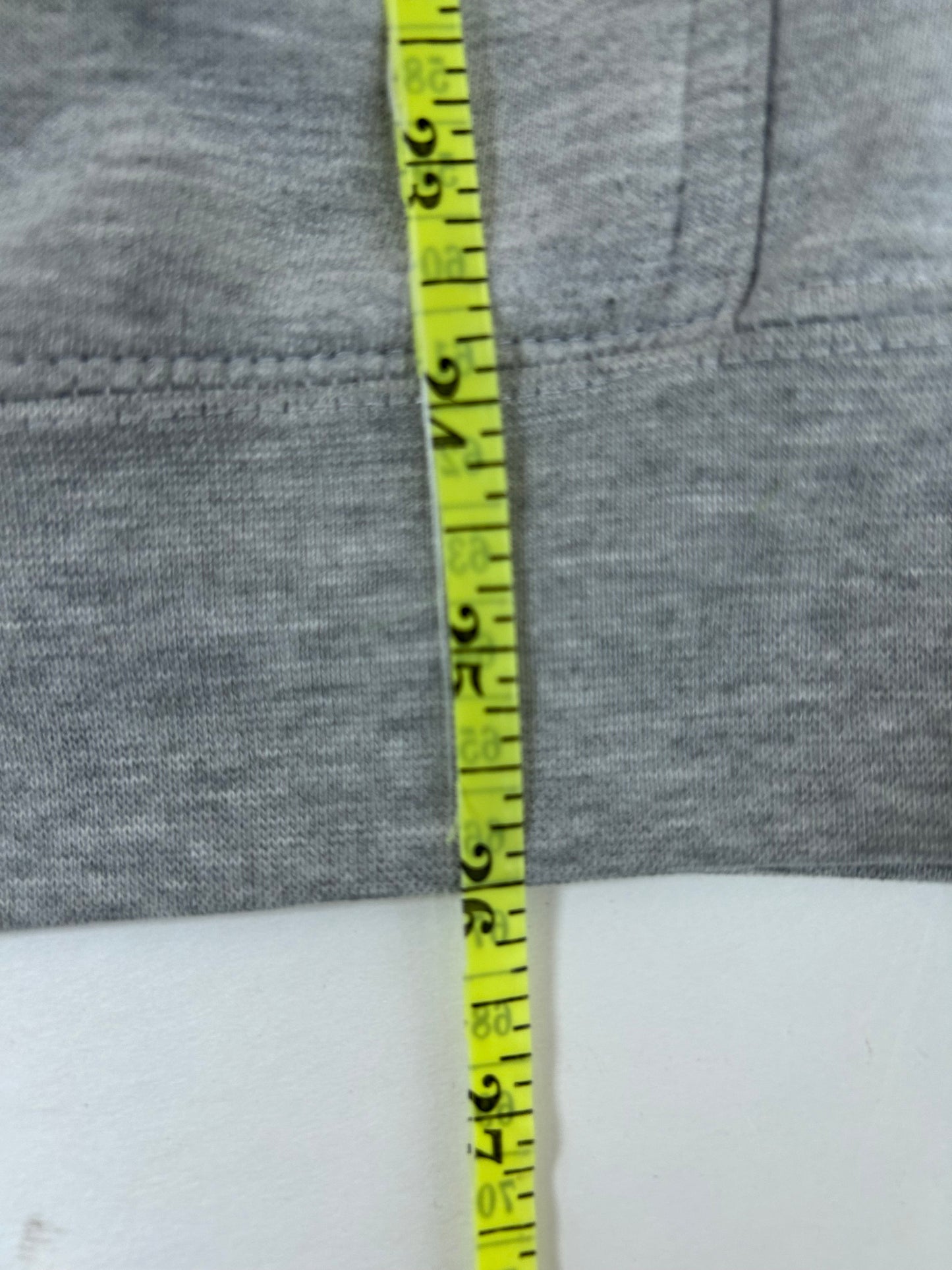 Vintage 00s Enjoi Skateboards Panda Felt Logo Hooded Sweatshirt Worn In As Is 23.75x26 Inches Gray