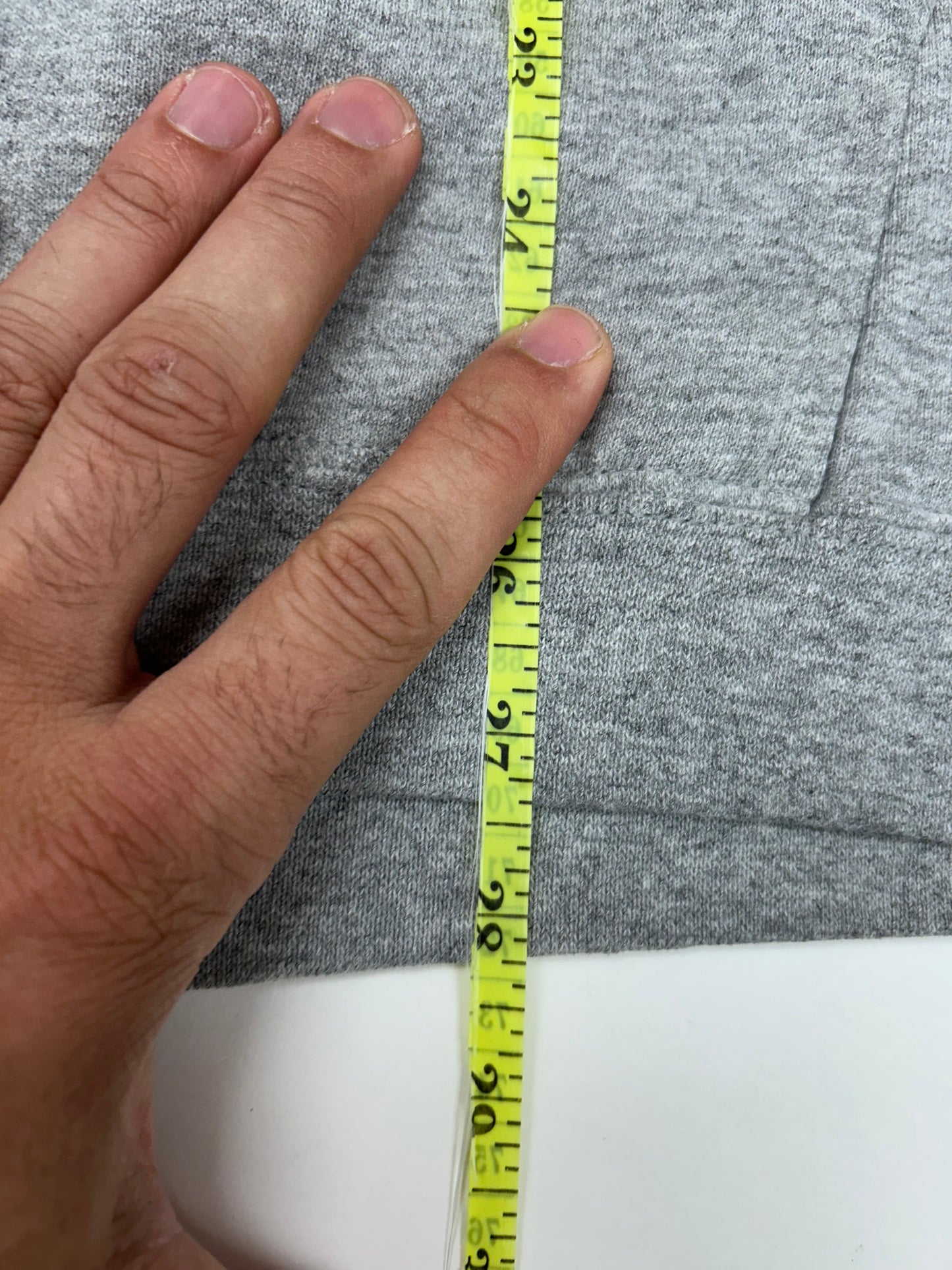 Vintage 90s Nike Center Swoosh Embroidered Logo Hooded Sweatshirt Worn In XL 27.25x28.25 Inches As Is