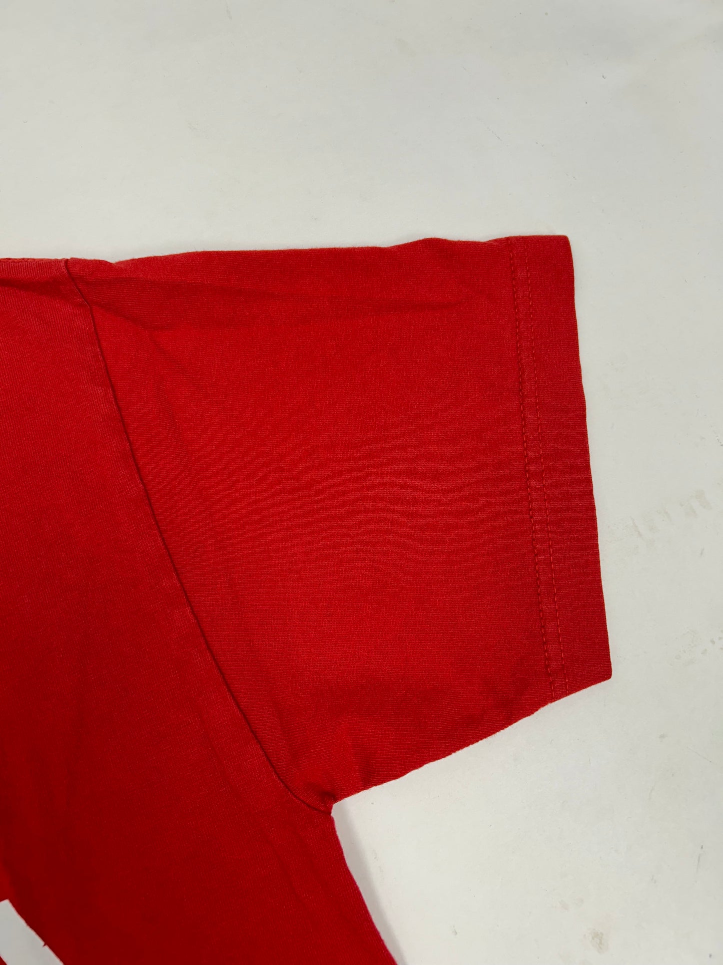 Vintage 00s Supra Footwear Skate Tee Medium 20x27.25 Inches Red