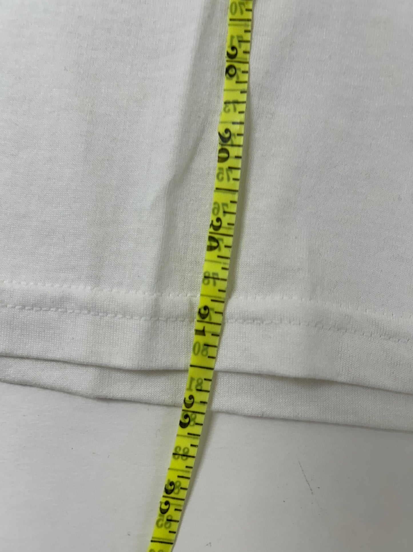 Edgewood NJ first edition “Deeper Than The Roots.” Tee 2XL Jerzees Tag 50/50 Blend Honduras White