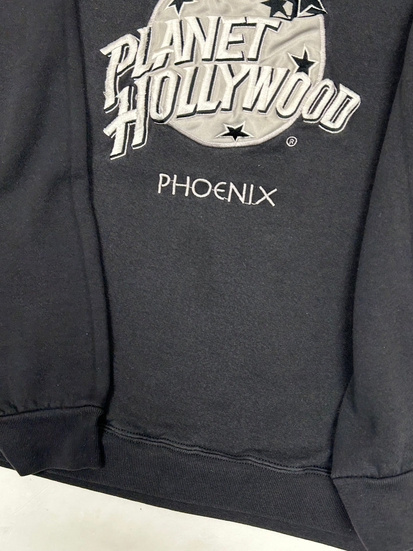 Vintage 90s Planet Hollywood Phoenix Crewneck Sweatshirt Medium/Small Fit 21x25 Inches