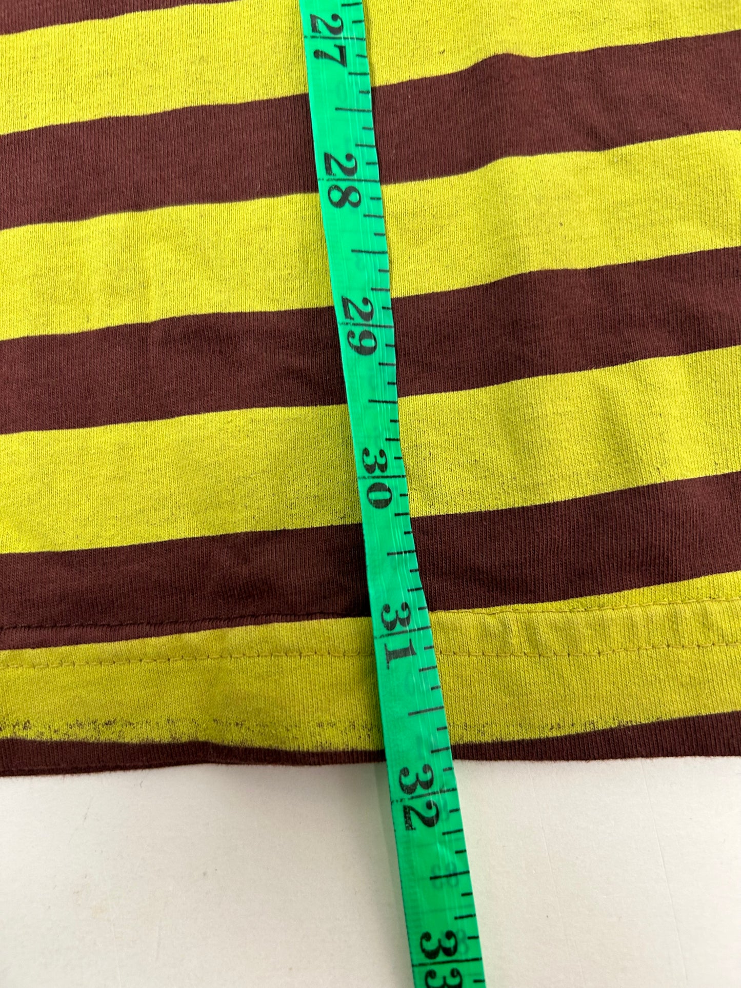 Vintage Globe Shoes Skateboarding Down Stripe Slim Fit Skate Tee New With Tag Tagged XL Can Fit Large Slimmer Style Fit 22.25x31.75 Inches