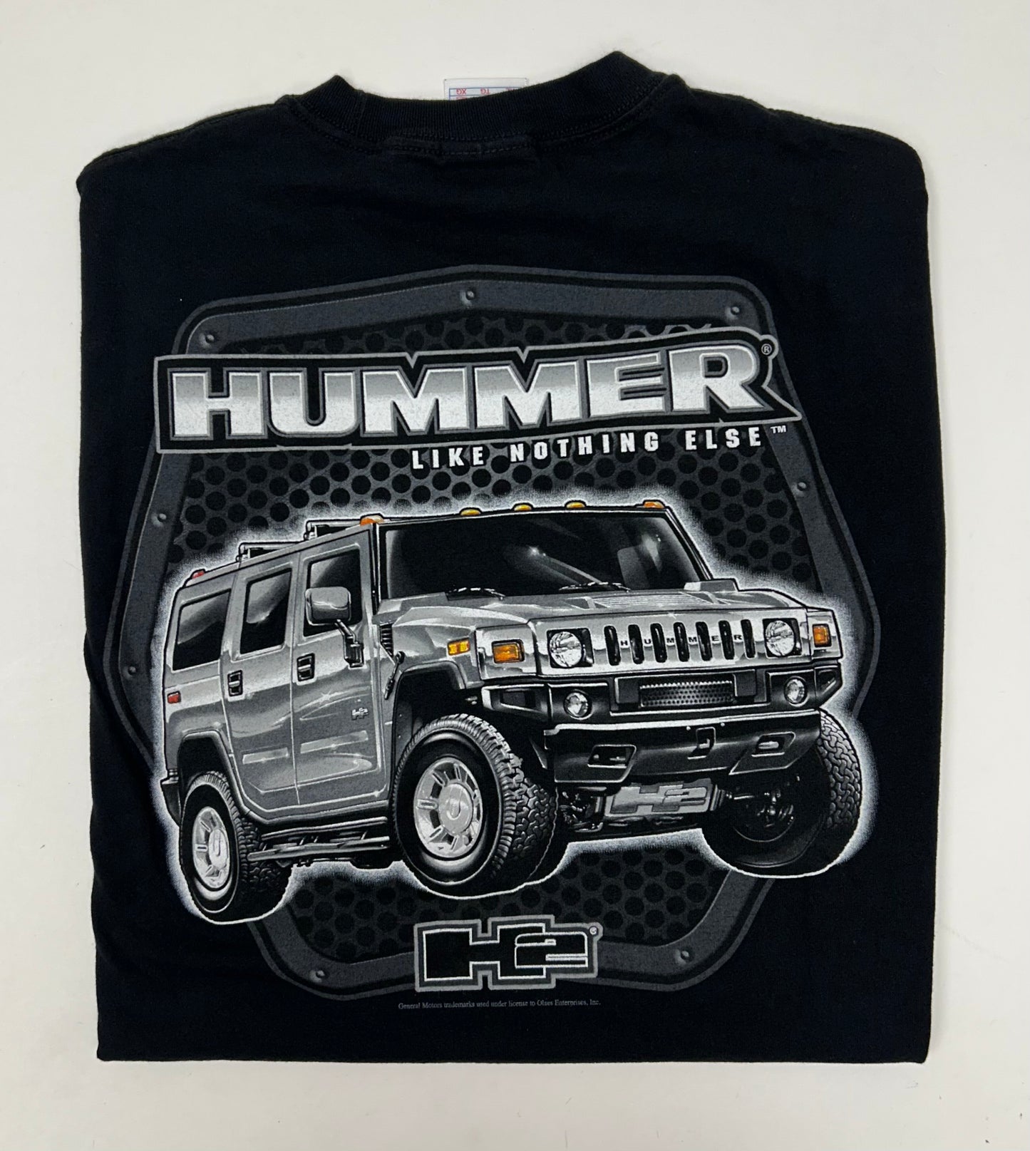 Vintage Hummer H2 Like Nothing Else Off Road GM Truck Y2K Size XL 23.25x30.25 Inches