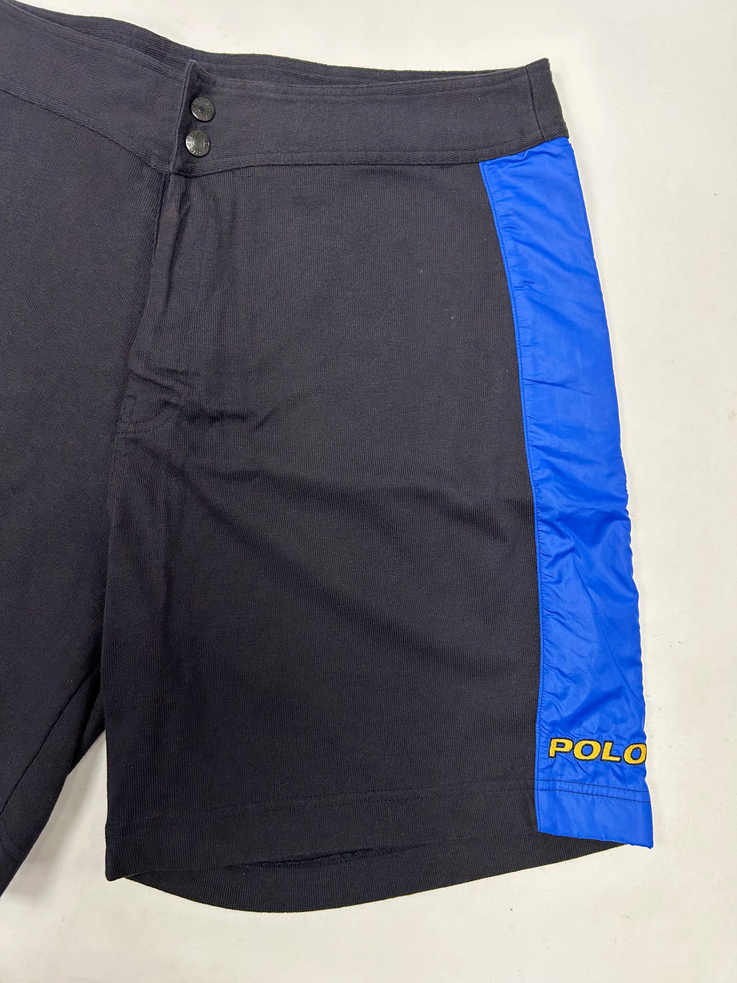 Vintage Polo Sport Sweat Shorts Tagged Large 17.75x19.5/21 Inches