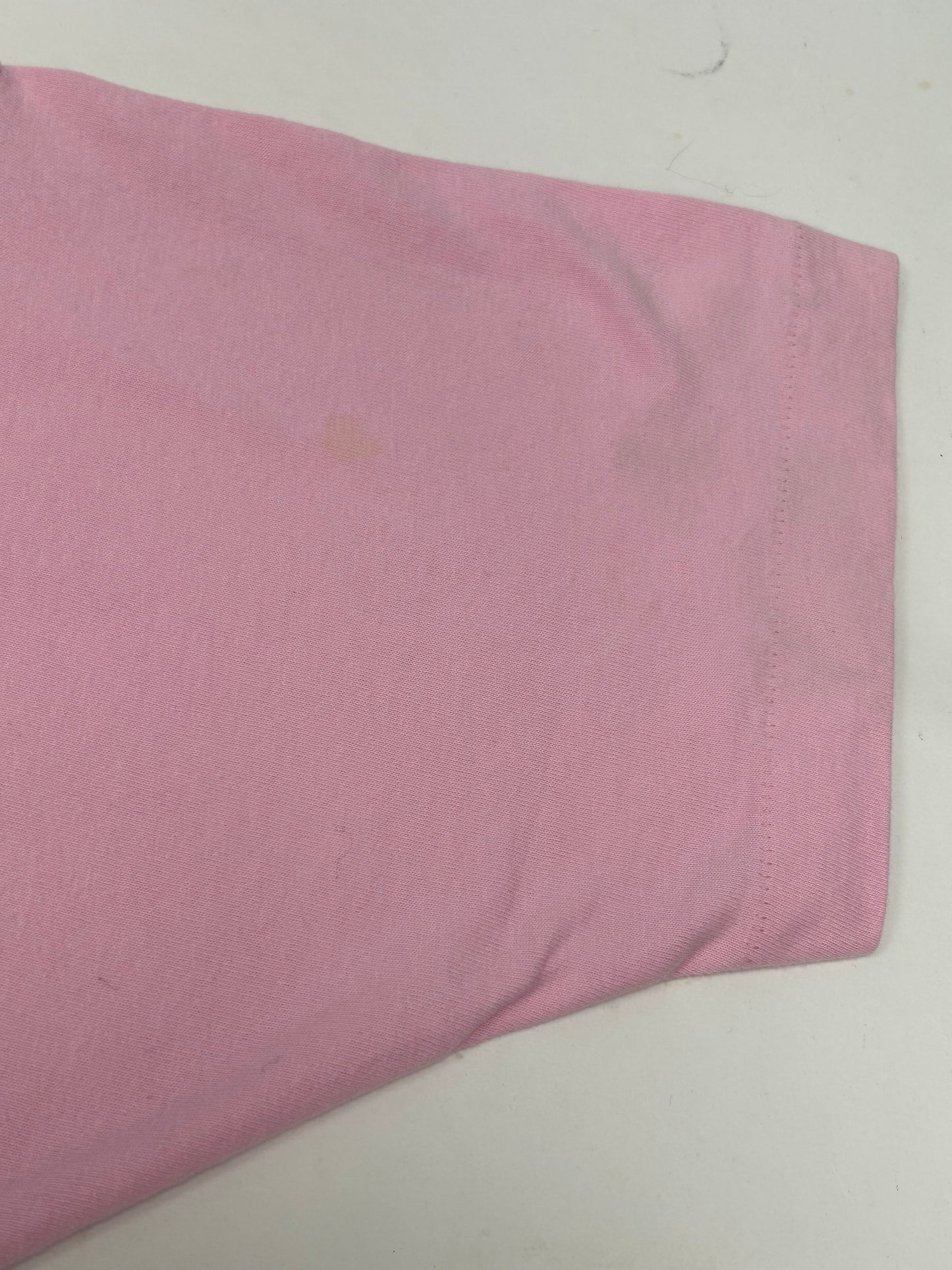 Vintage Dennis Rodman Bad As I Wanna Be Print Tee Pink Rare 2XL 25.25x32.5 Inches FOTL Tag Chicago Bulls