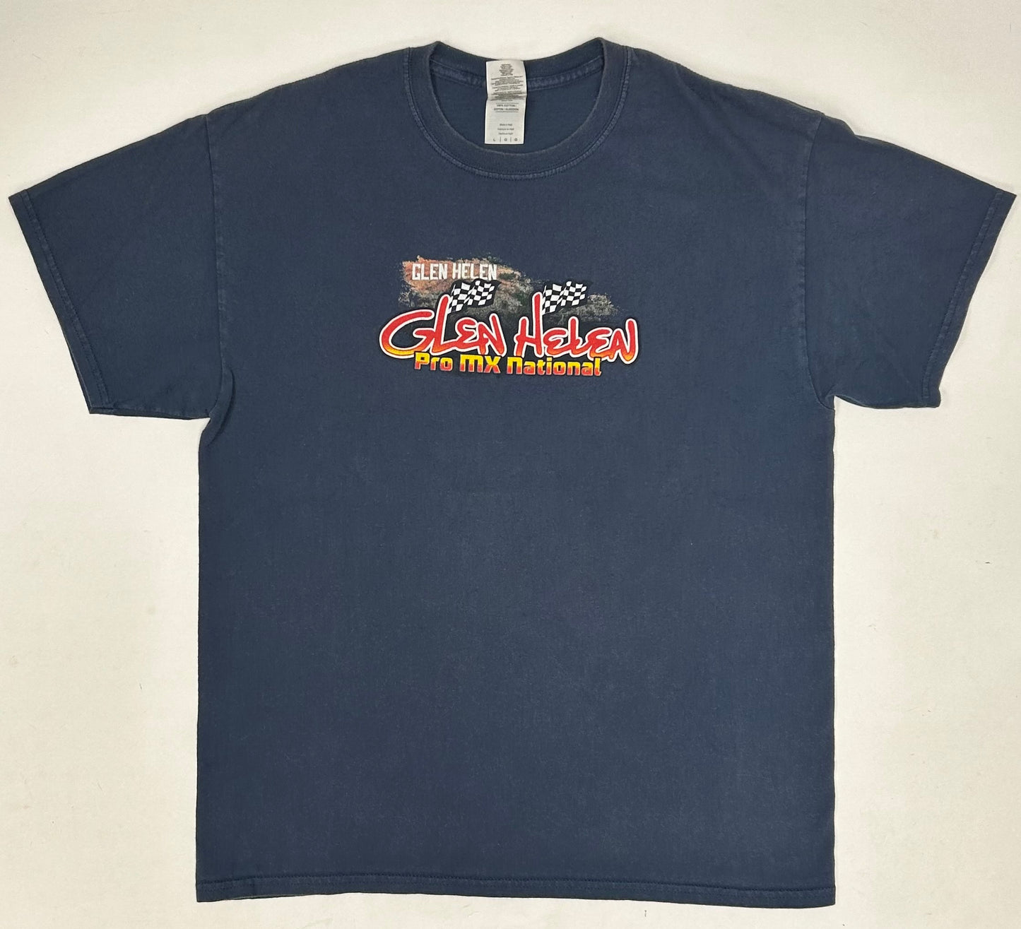 Glen Helen Pro Motocross National Pro Motocross Championship 2016 Tee Large 21.5x28.75 Inches