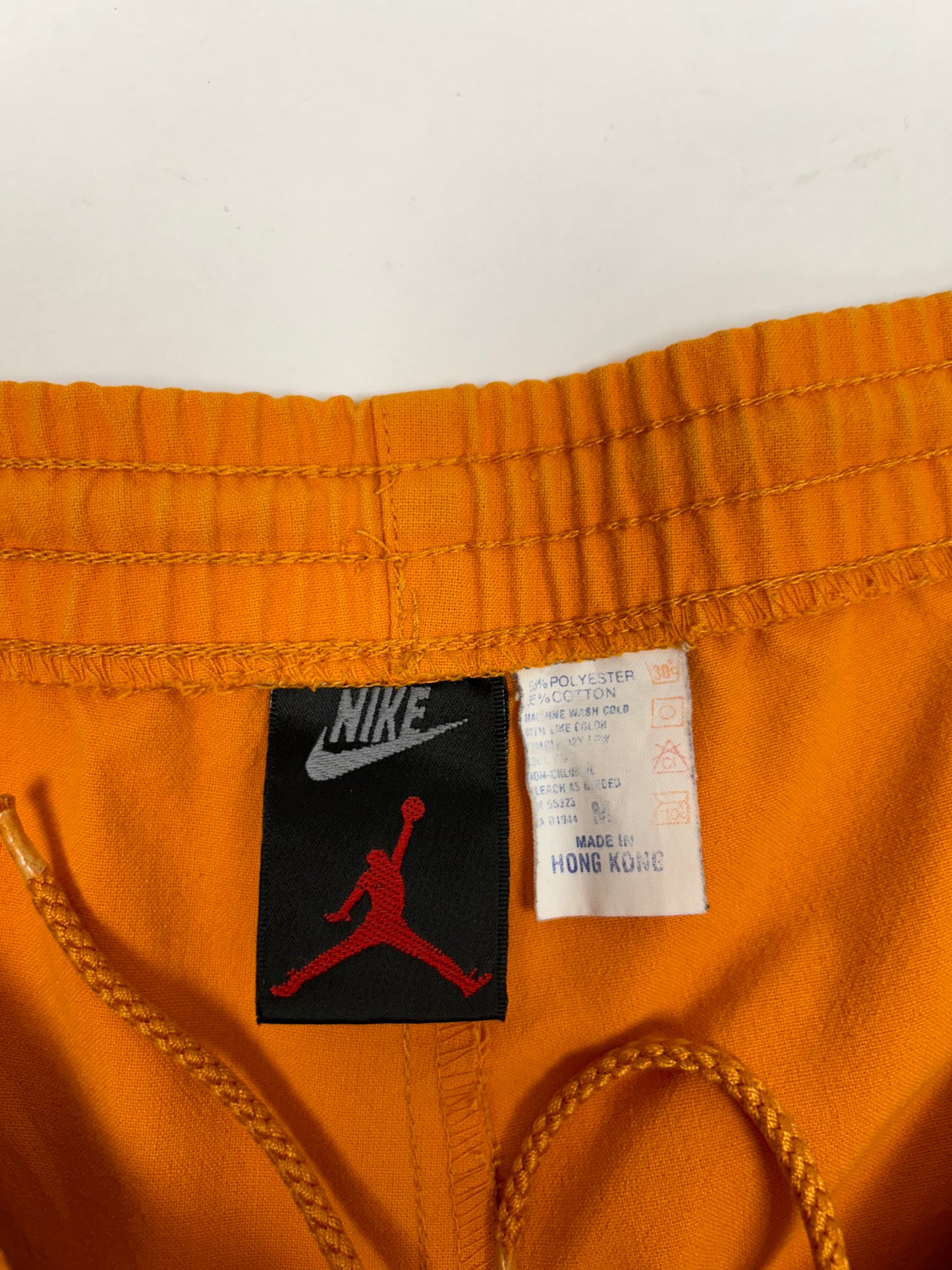 Vintage Nike Air Jordan Spellout Logo Baseball Jersey & Matching Shorts Set L/M