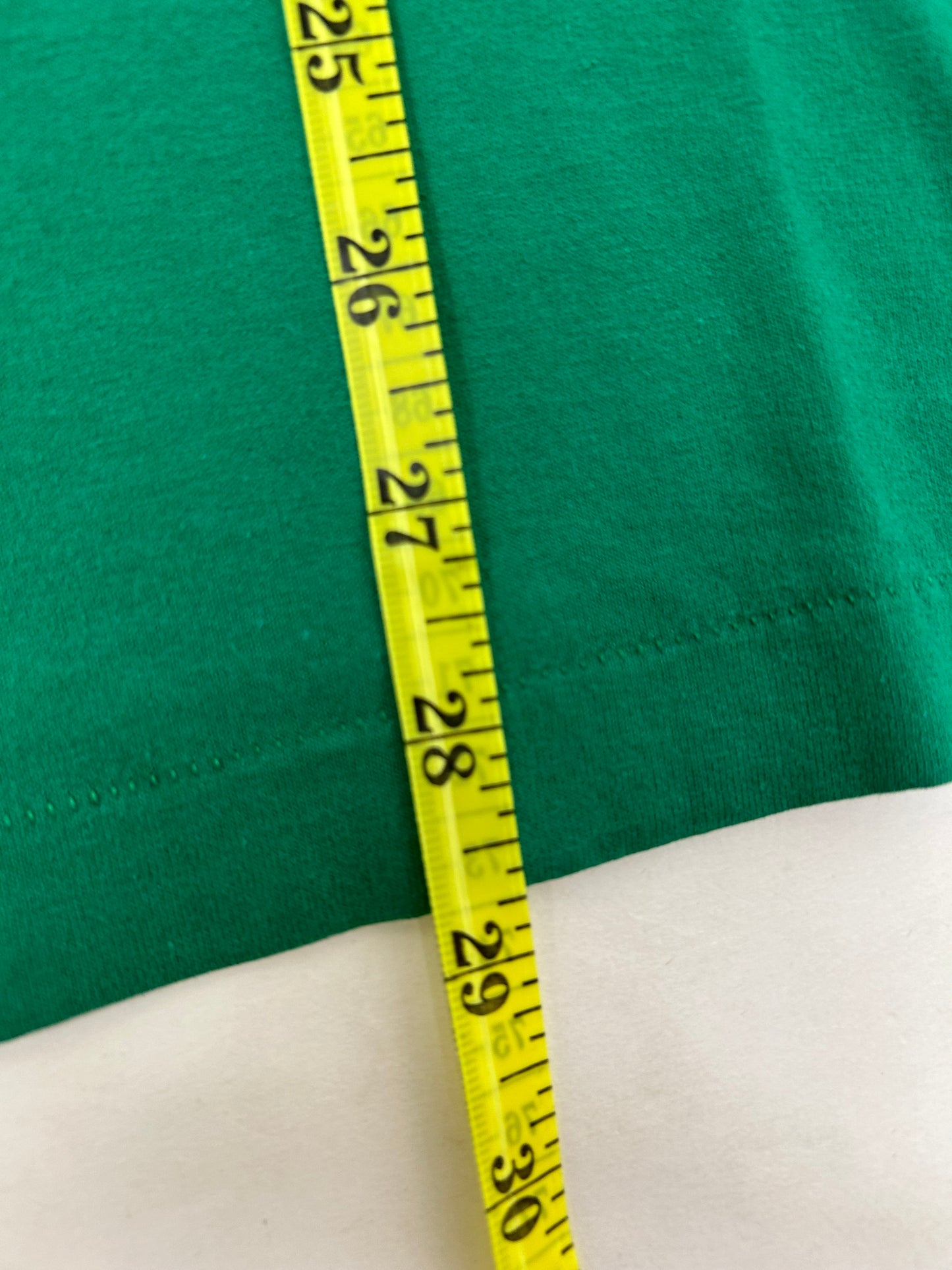 Vintage Electro Always Starting Something Promo Tee Green Large 21.25x28.75 Inches