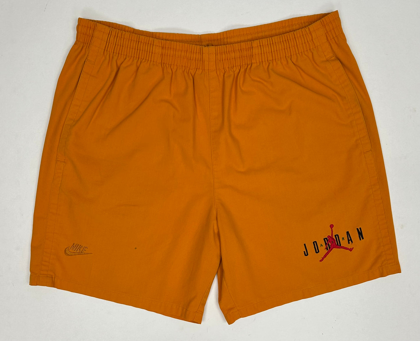 Vintage Nike Air Jordan Spellout Logo Baseball Jersey & Matching Shorts Set L/M