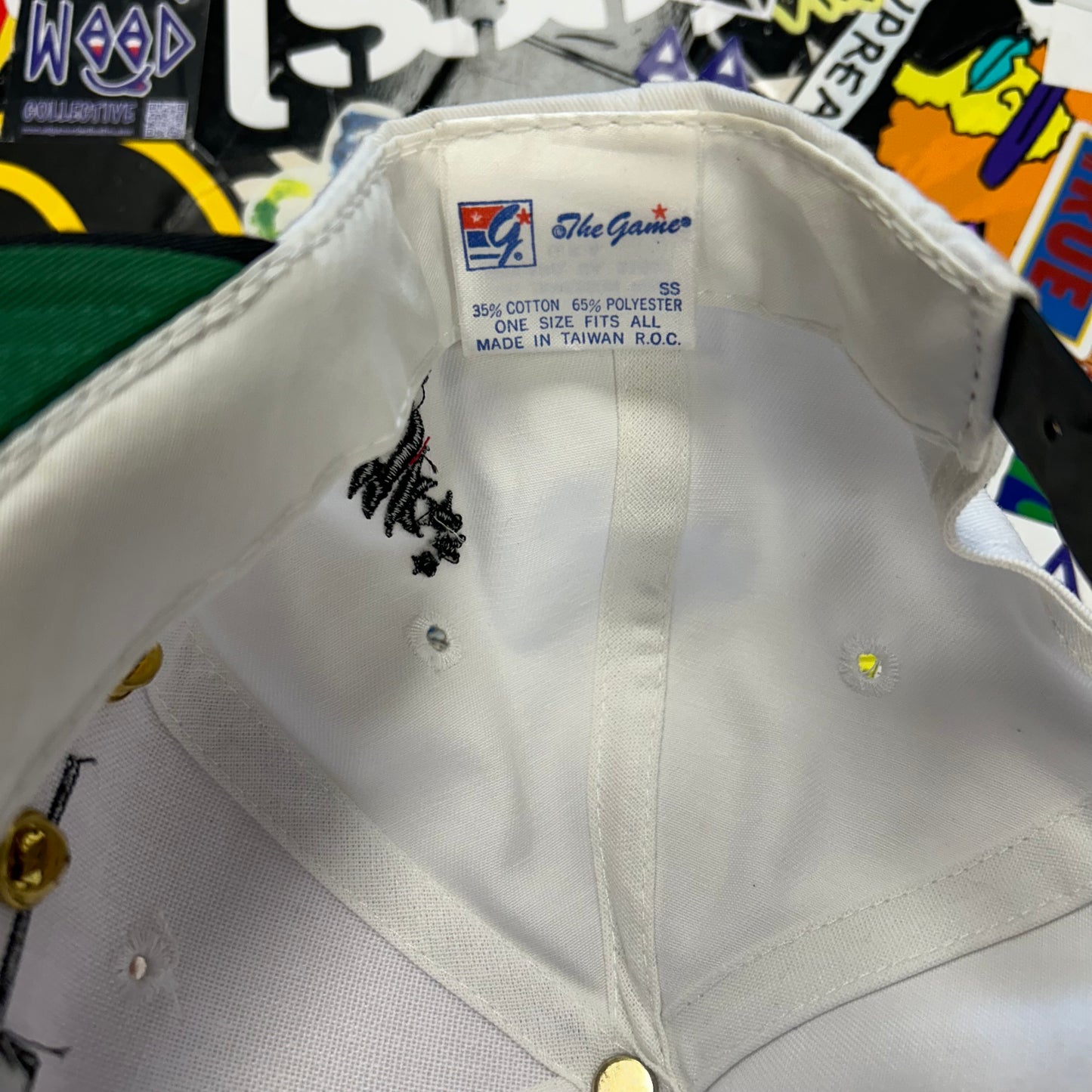 Vintage The Game Atlanta 1996 Olympic Games Germany Logo SnapBack Hat With 3 Pins
