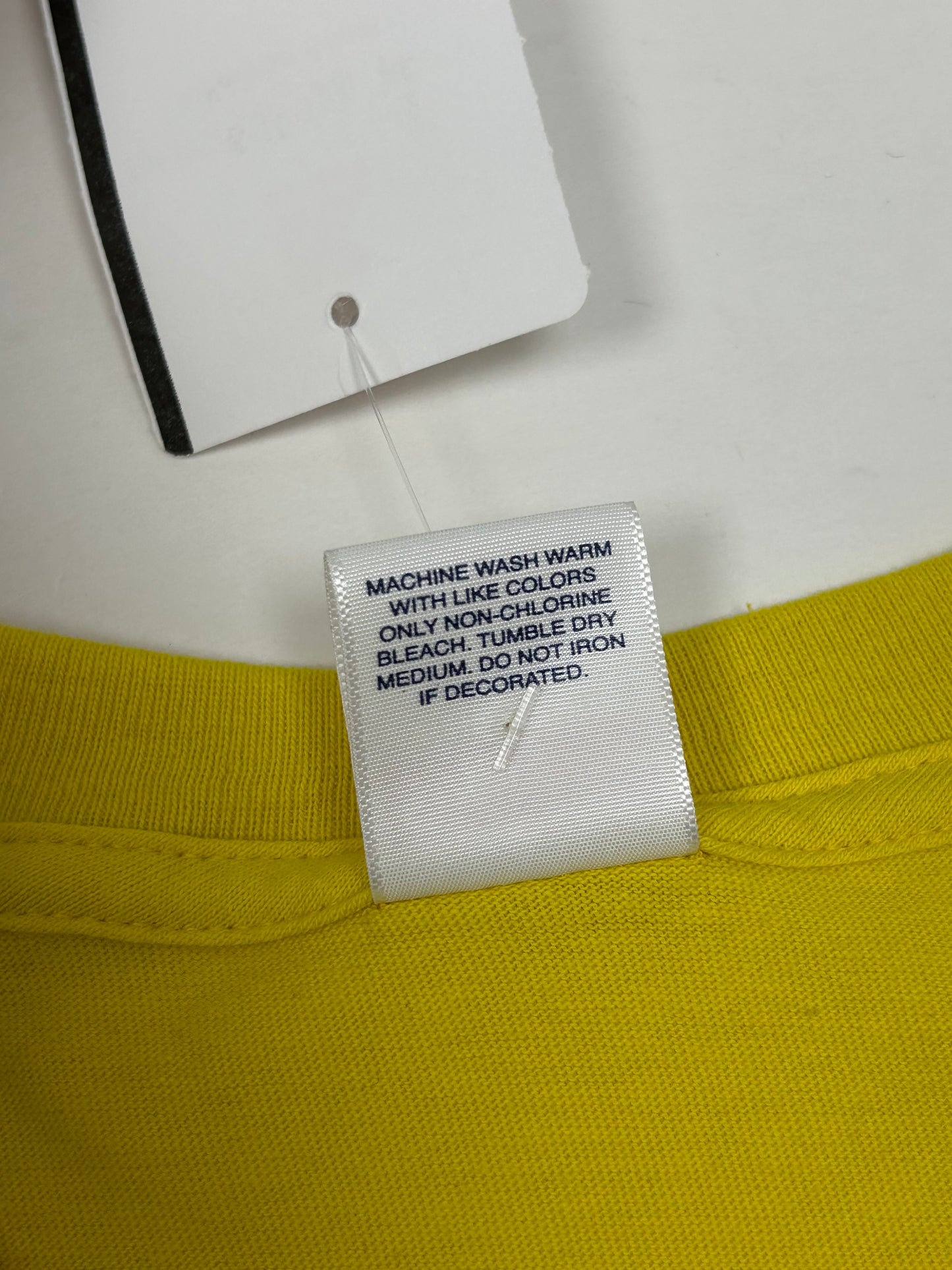 Supreme New York Blank Skate Tee K-mart Mix Up Shirt XL Yellow Brand New