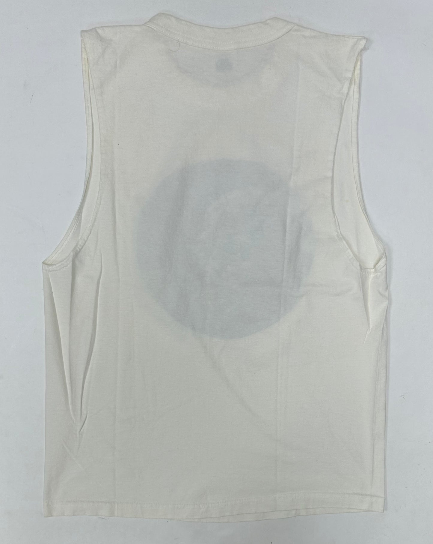 Vintage Dennis Rodman Shadow Graphic Candida 1996 Tank Top Sleeveless Shirt Large 20.75x28.5 Inches White