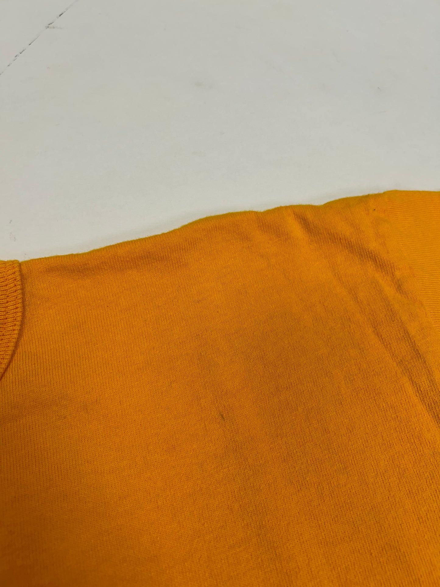 Vintage Champion Chest Script Essential Tee Tagged XL Can Fit Large 22.5x31.75 Inches Made In USA