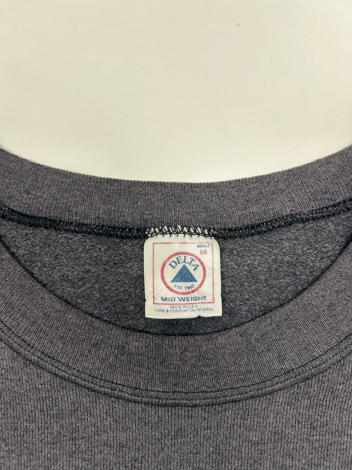 Vintage 1997 Dennis Rodman Rebound Definition Blue Hair Productions Crewneck Sweatshirt Medium 23.25x27.25 Inches Worn Faded As Is