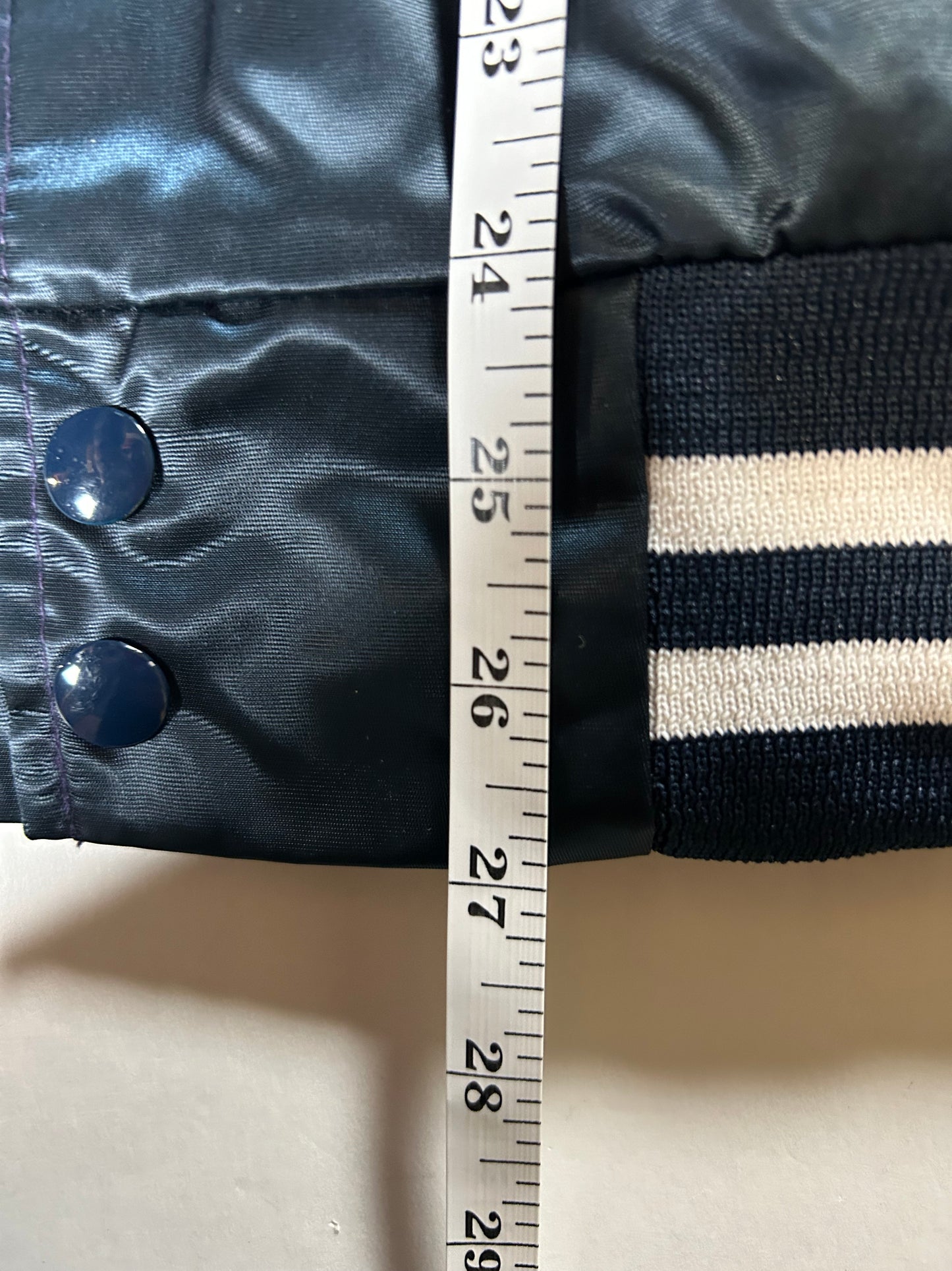 DS Brand New With Tag Vintage Chalk-Line NFL Super Bowl XXIII 1988 Satin Button Up Jacket XL 27x27 Inches