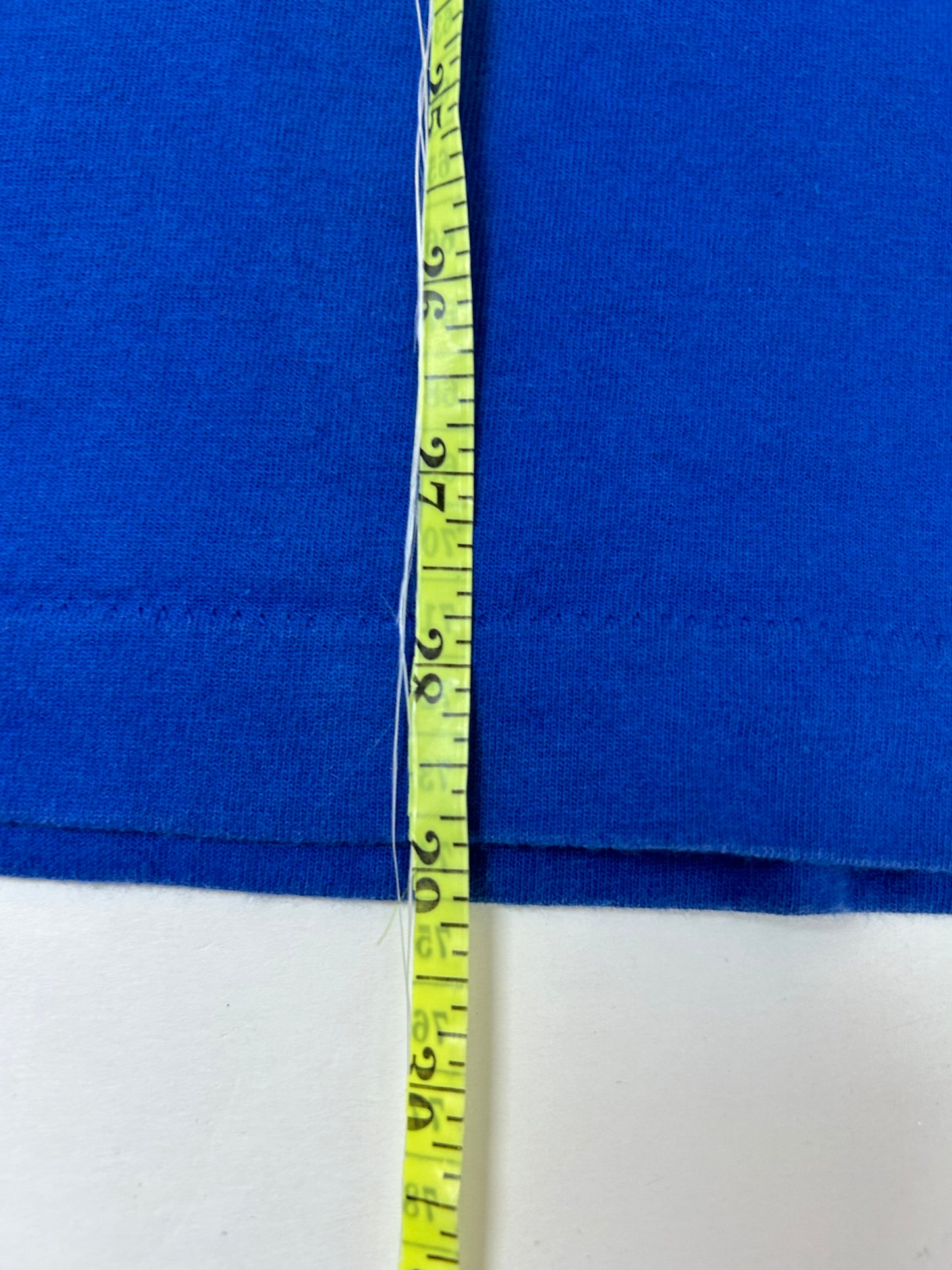 Vintage 1996 Warner Bros. Studio Store Tasmania Devil Taz Graphic Tee Large 21.25x29 Inches Blue