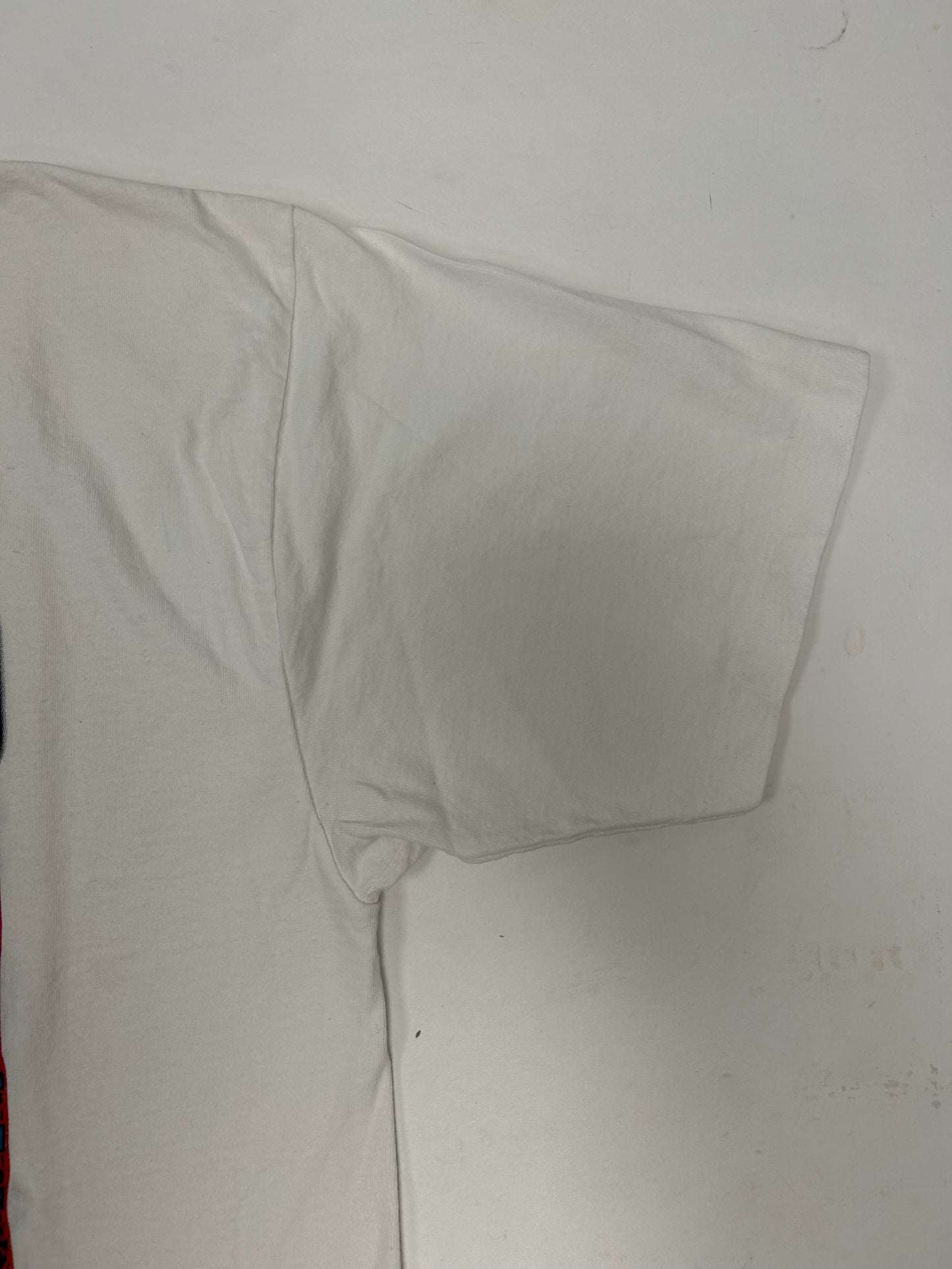Vintage 1997 Dennis Rodman Walk On The Wild Side Book Promo Shirt XL 23.25x32 Inches Rare White