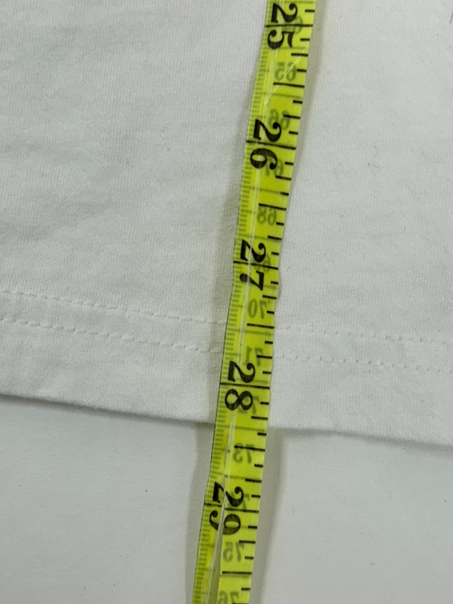 CM Punk T-Shirt Men's White AEW Wrestling “Best in the World” Ringer Tee Medium 19.75x28.25 Inches