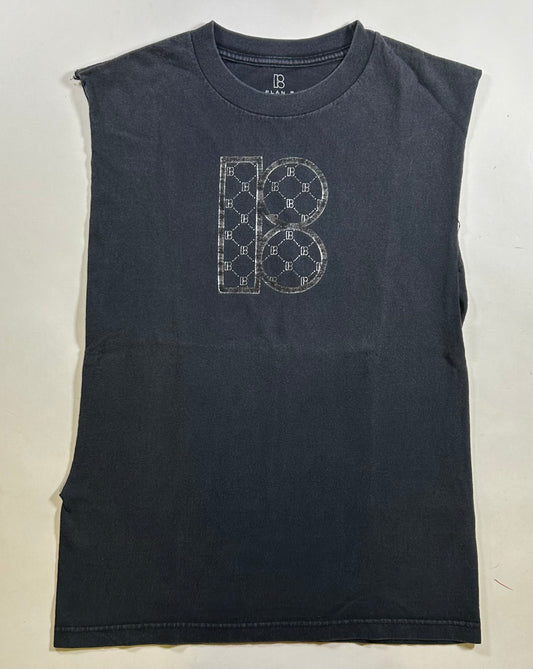 Vintage Plan B Skateboards Shirt Sleeveless Chopped Worn As Is Small 17.5x25.25 Inches P. Rod SK8