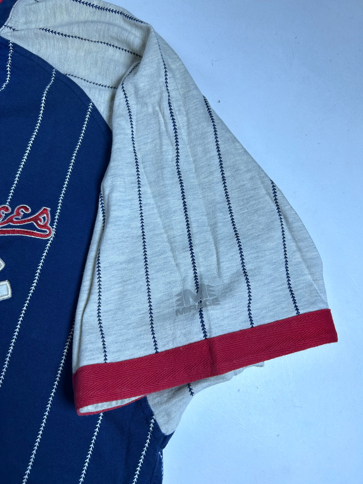Vintage 90s New York Yankees MLB Mirage The Cooperstown Collection Blank Jersey XL/2XL Fit 25.75x32.75 Inches As Is