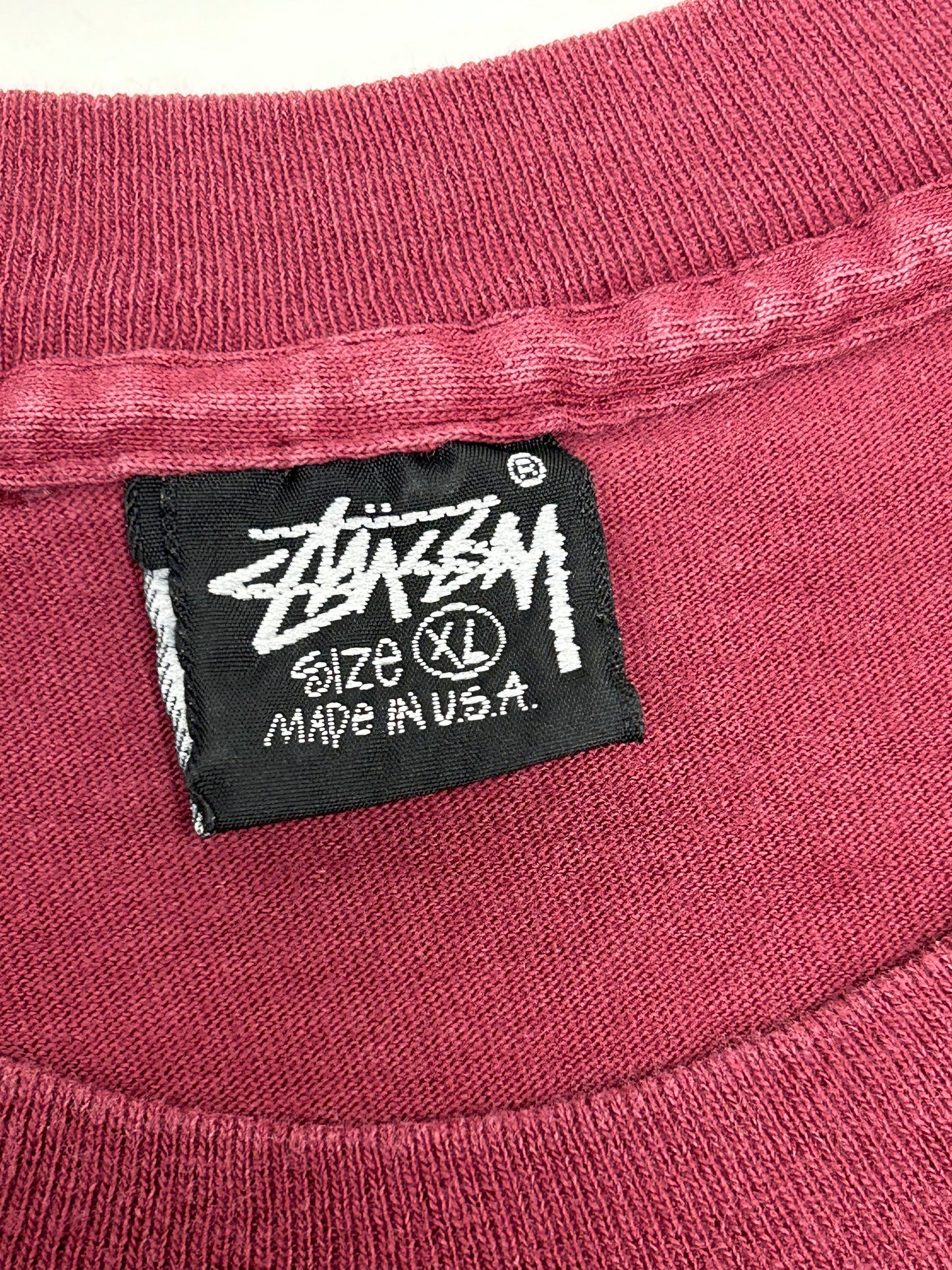 Vintage 90s Stüssy Royal Goods Made In USA Tee XL
