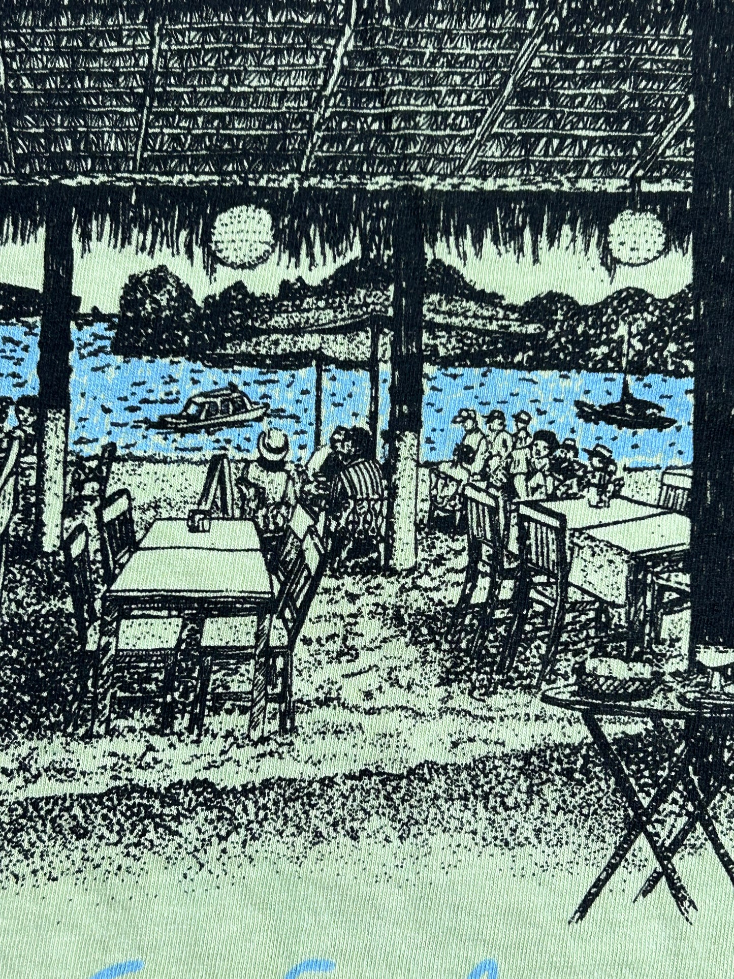 Vintage The Office Cabo San Lucas Art Tourist Graphic Tee XL 24.5x29.75 Inches 2000s