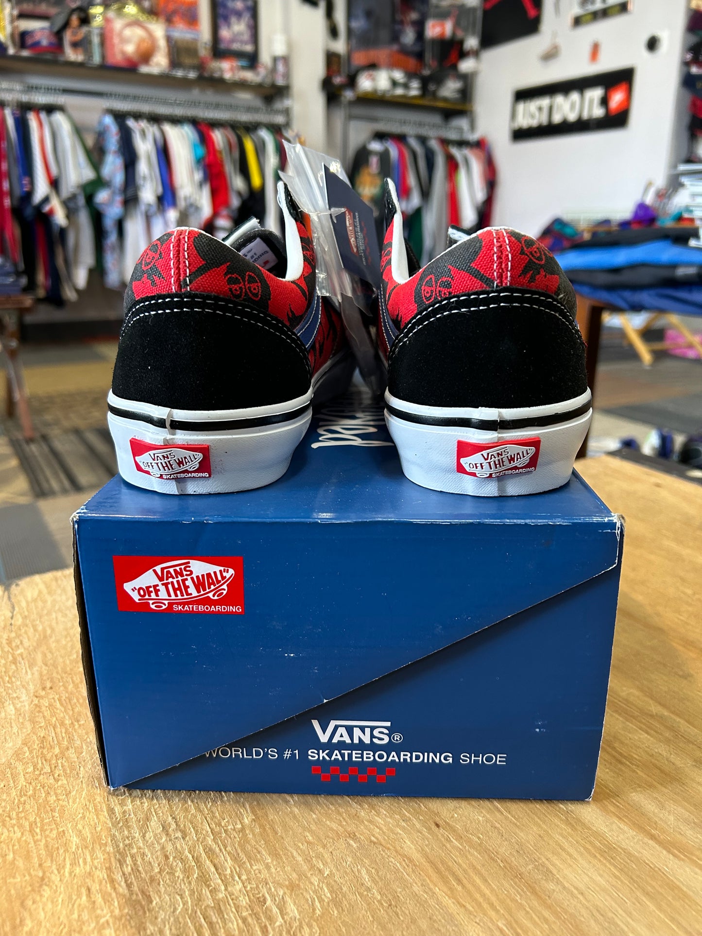 Krooked x Vans Skate Old Skool Natas For Ray Barbee Skate Shoe Size 9 Brand New