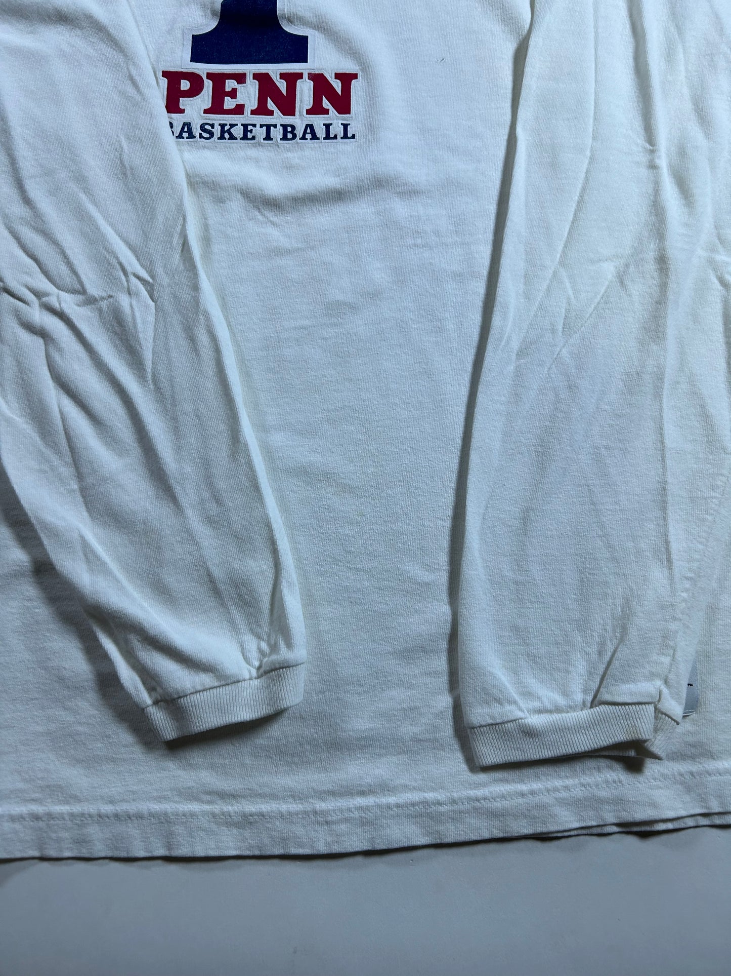 Vintage Penn Basketball College AND1 Team Long Sleeve Shirt M/L 21.5x27.5 Inches