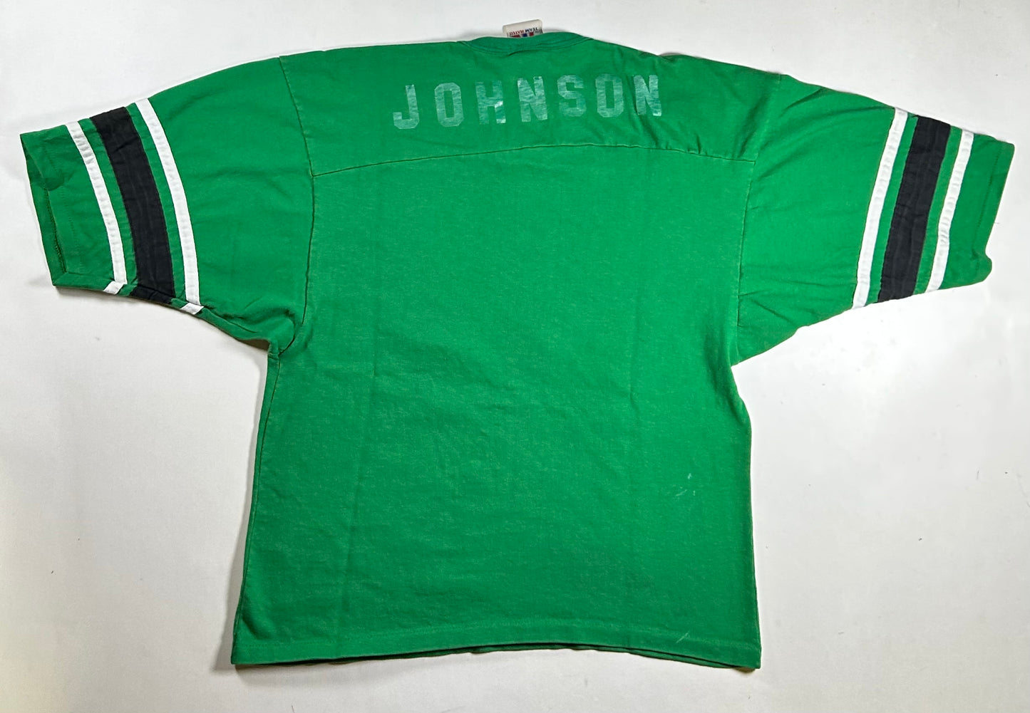 Vintage Team Rated New York Jets NFL 3/4 Sleeve Tee 1996 Medium 21x26 Inches As Is