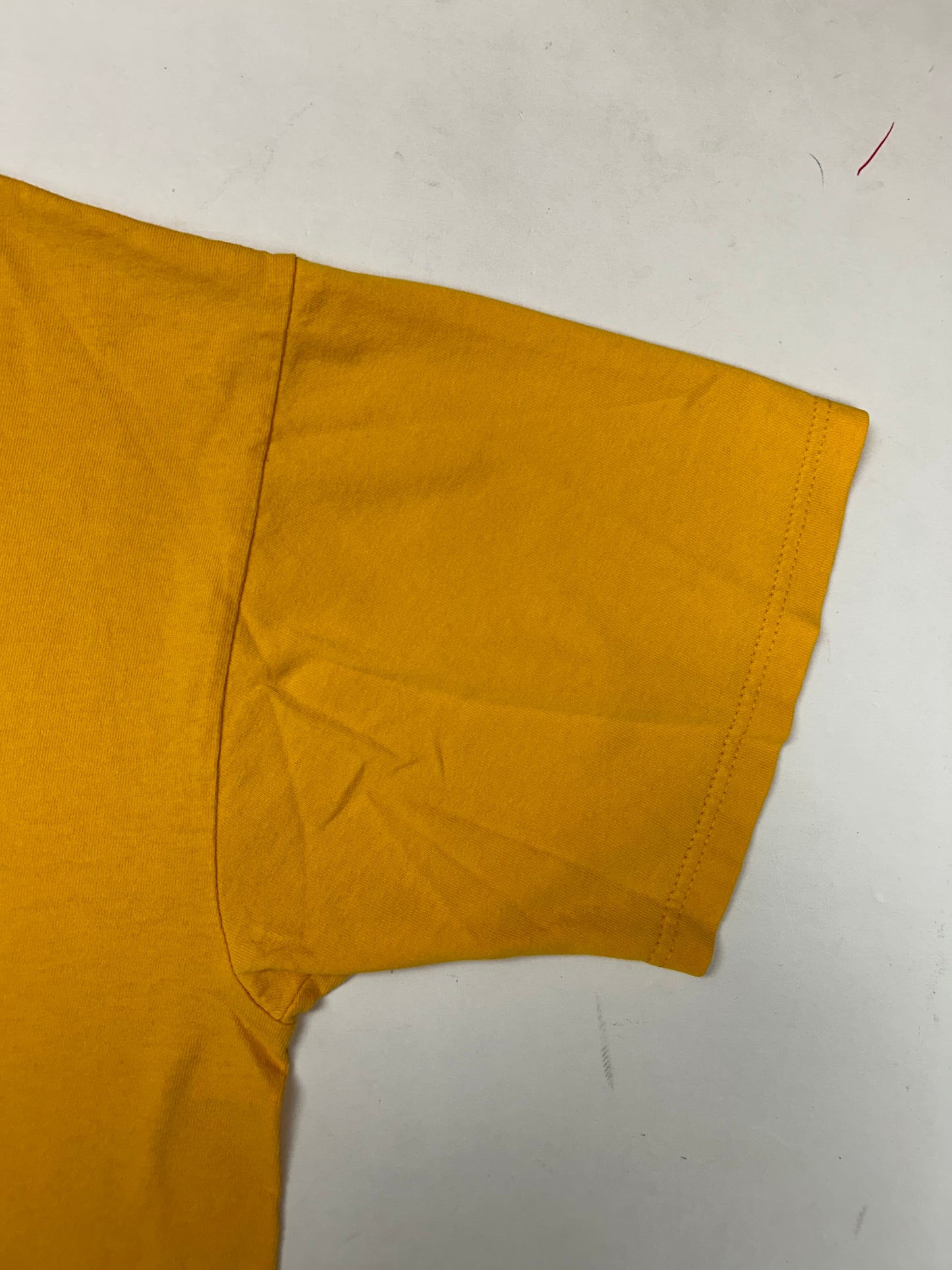 Vintage Paul Frank Skateboarding Sequence Skate Tee Yellow L/XL 24.5x28.25 Inches As Is Worn