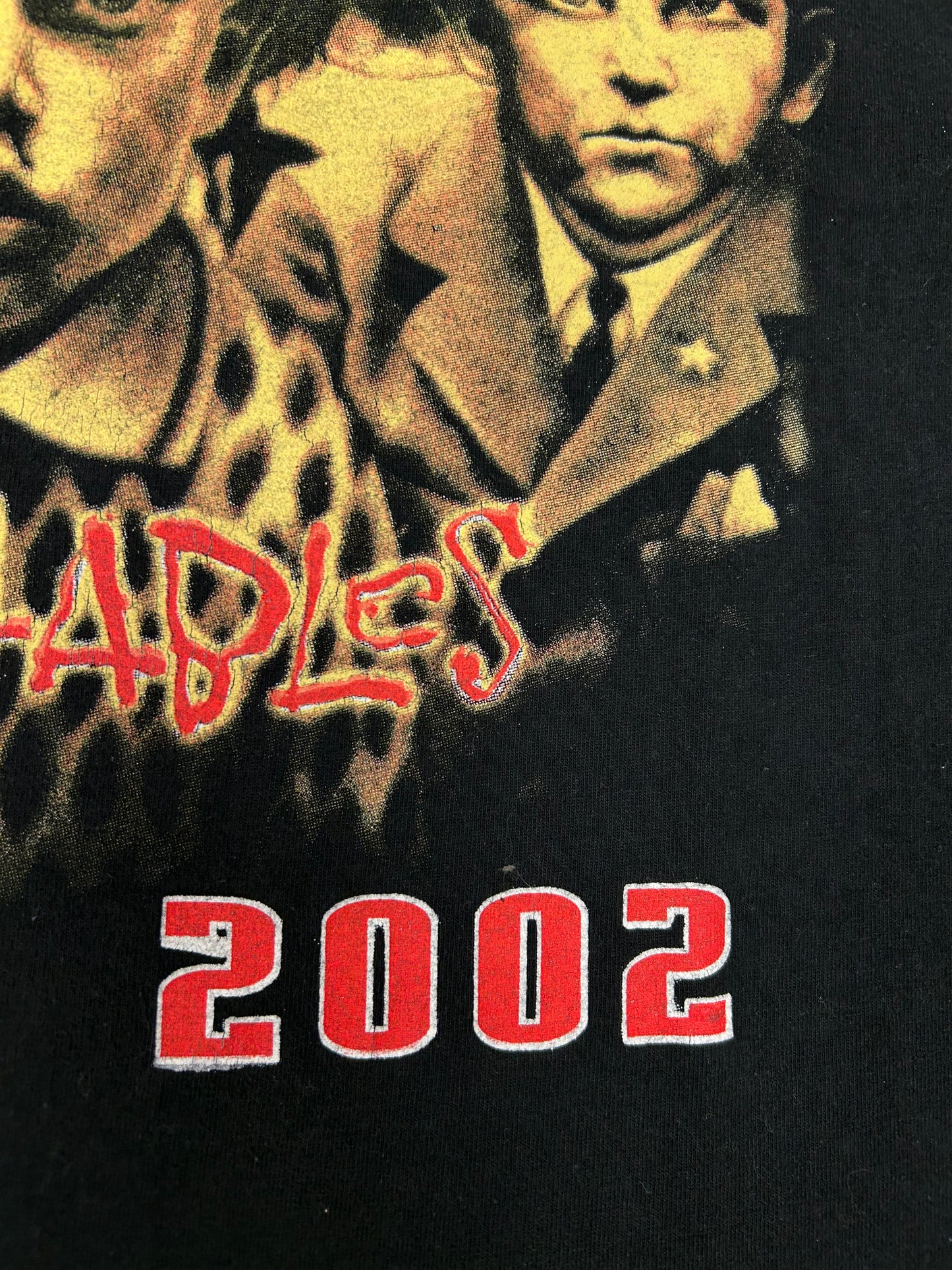 Vintage 2002 Korn Untouchables  The Tour With No Name Band Heavy Rock Shirt XL 23.25x29.25 Inches