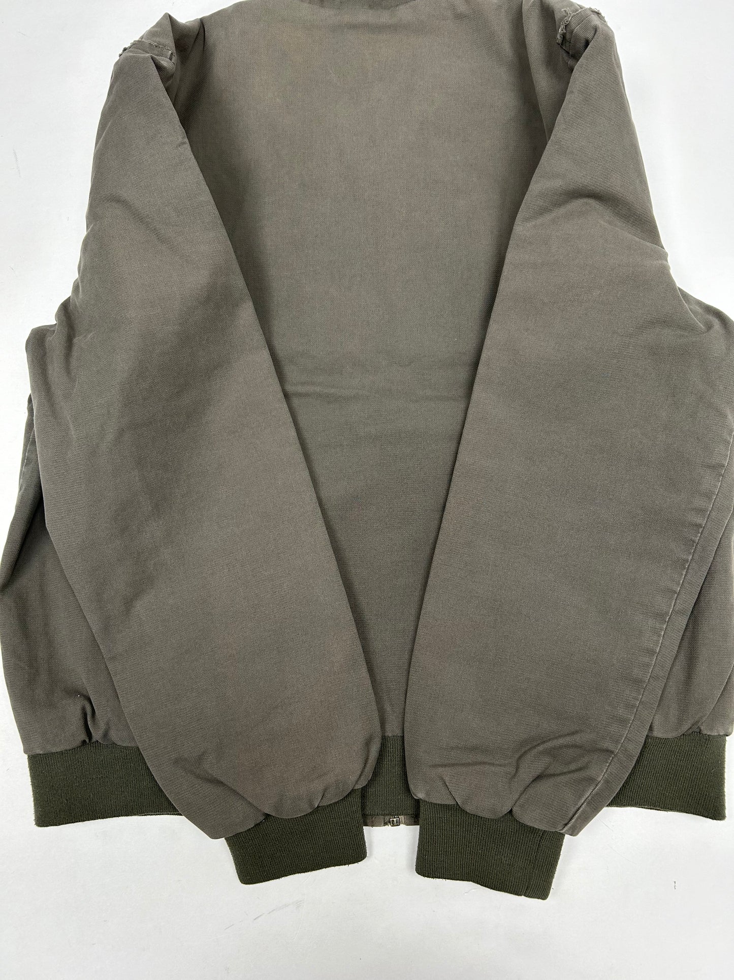 Vintage Flip Skateboards Army Military Style Zip Skateboarding Jacket Medium 24.5x27.25 Inches