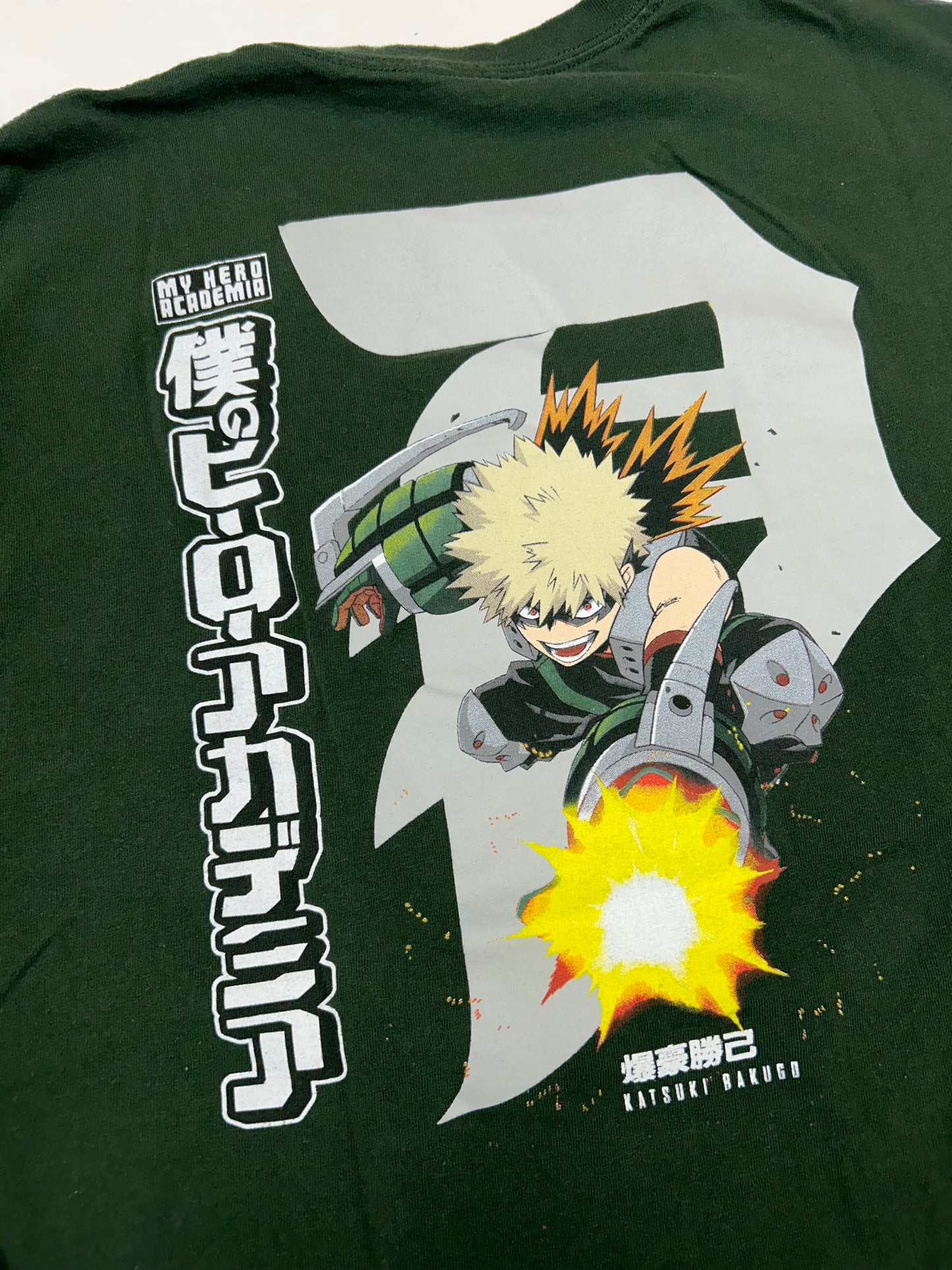 Primitive Skateboards X My Hero Academia Anime Tee Large 21.75x28 Inches