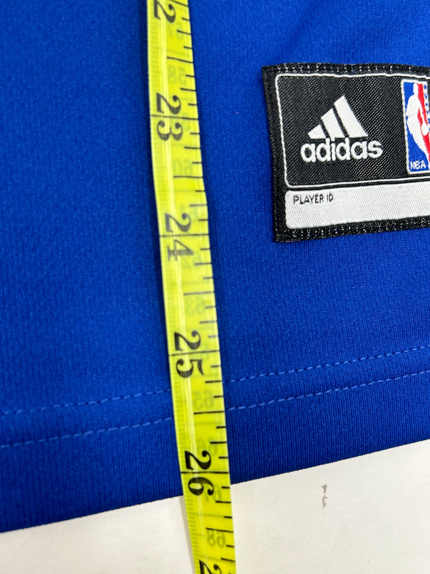 Adidas Steph Curry #30 GS Golden State Warriors Jersey Size Youth Large 19.75x26.25 Inches Blue