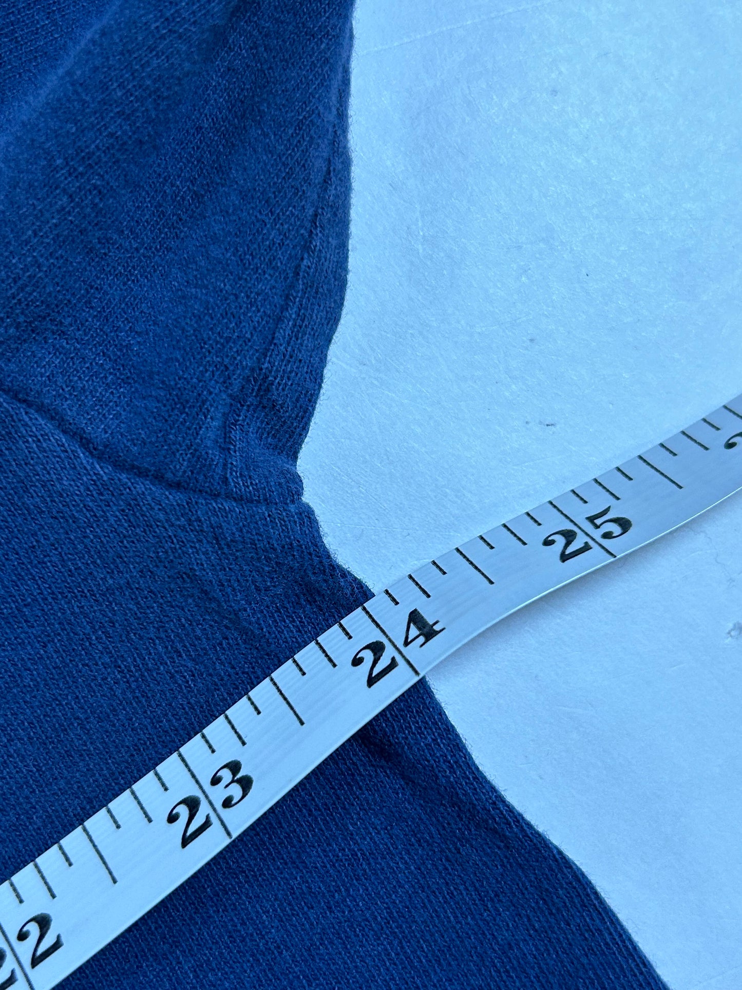 Vintage 90s Nike Center Swoosh Long Sleeve Tee XL 24x30 Inches Navy