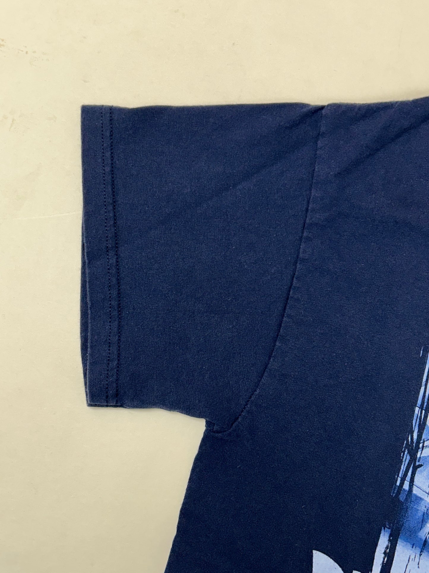 Vintage Dragon Ball Z Taiketsu Anime TV Show Tee Medium 19.5x26.25 Inches Navy