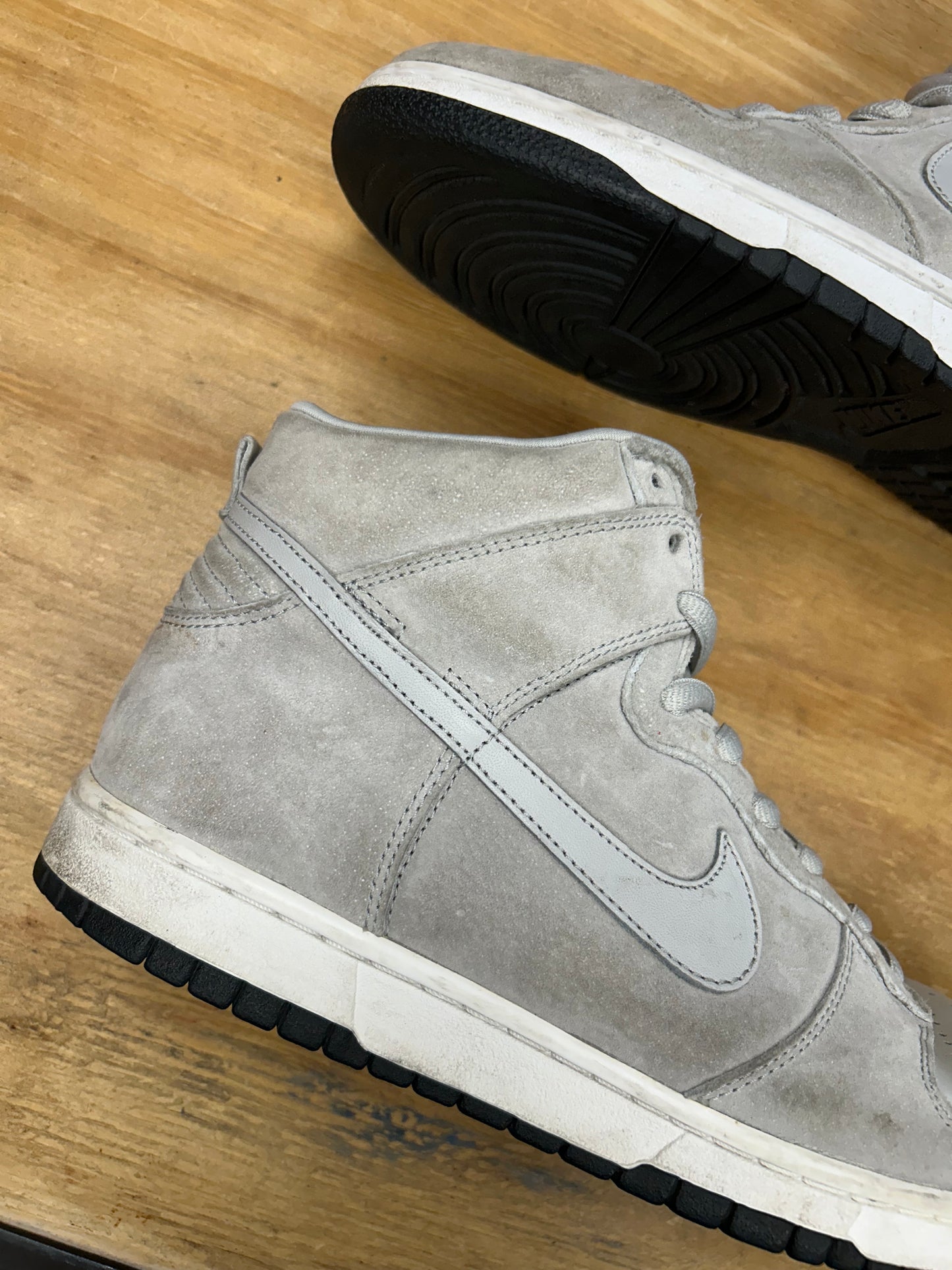 2007 Nike SB Dunk High Pee Wee Herman Size 10 Used As Is No Box